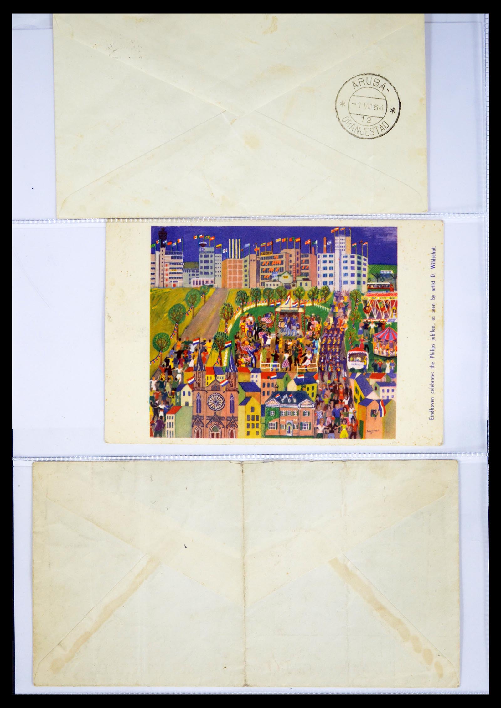 40399 0009 - Stamp collection 40399 Netherlands covers 1925-1960.