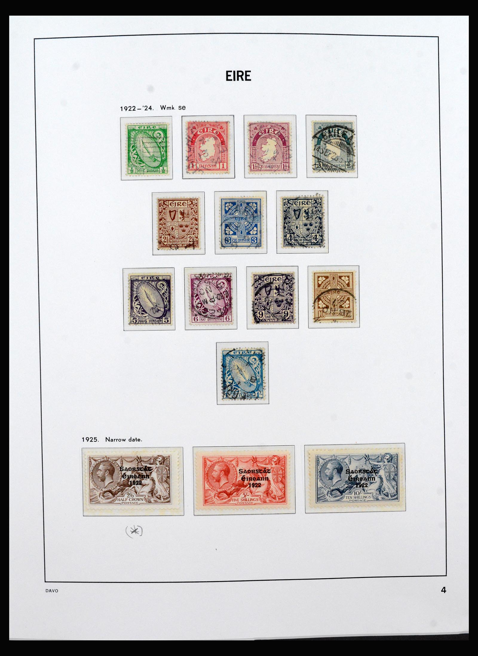40406 0004 - Stamp collection 40406 Ireland 1922-2010.