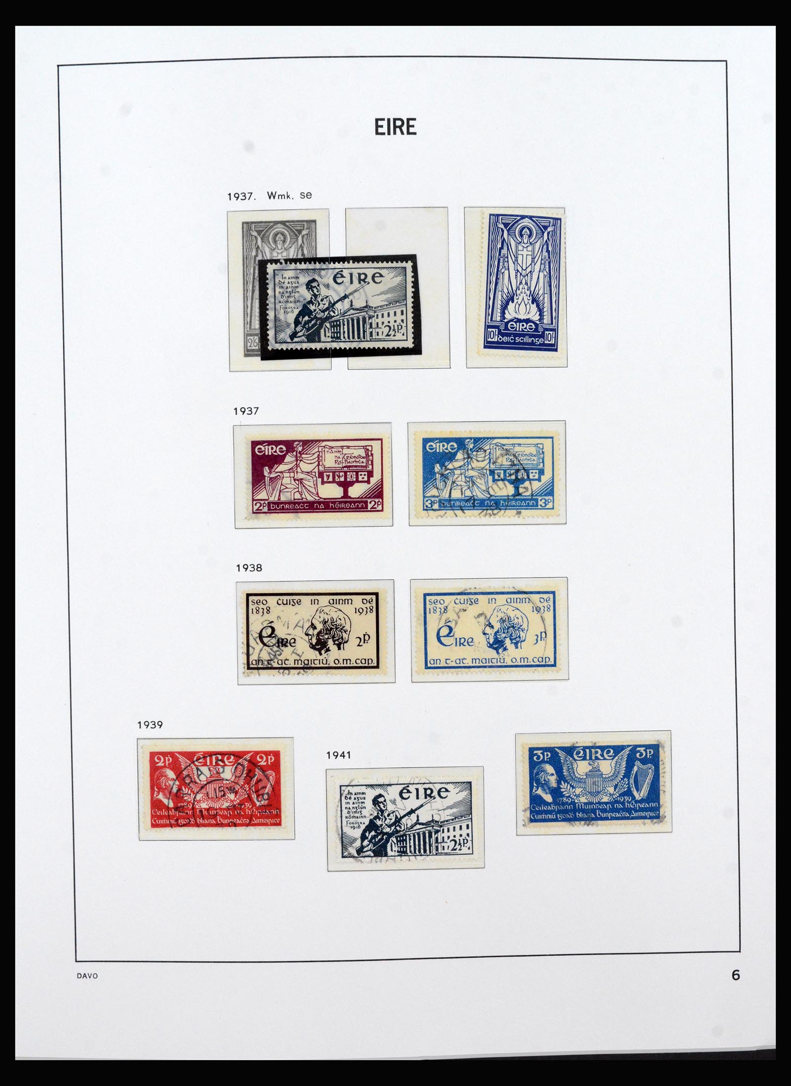 40406 0006 - Stamp collection 40406 Ireland 1922-2010.