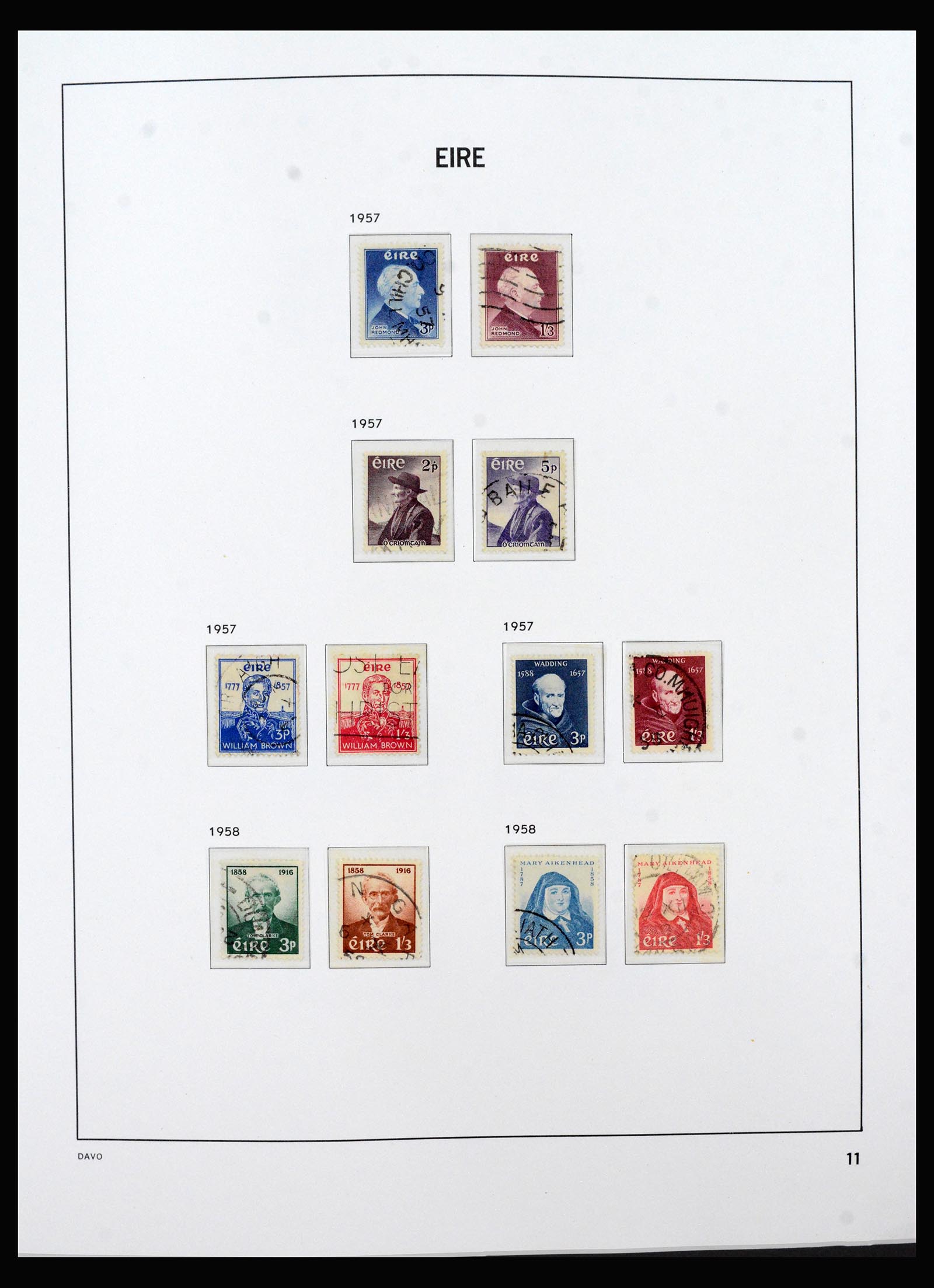 40406 0011 - Stamp collection 40406 Ireland 1922-2010.