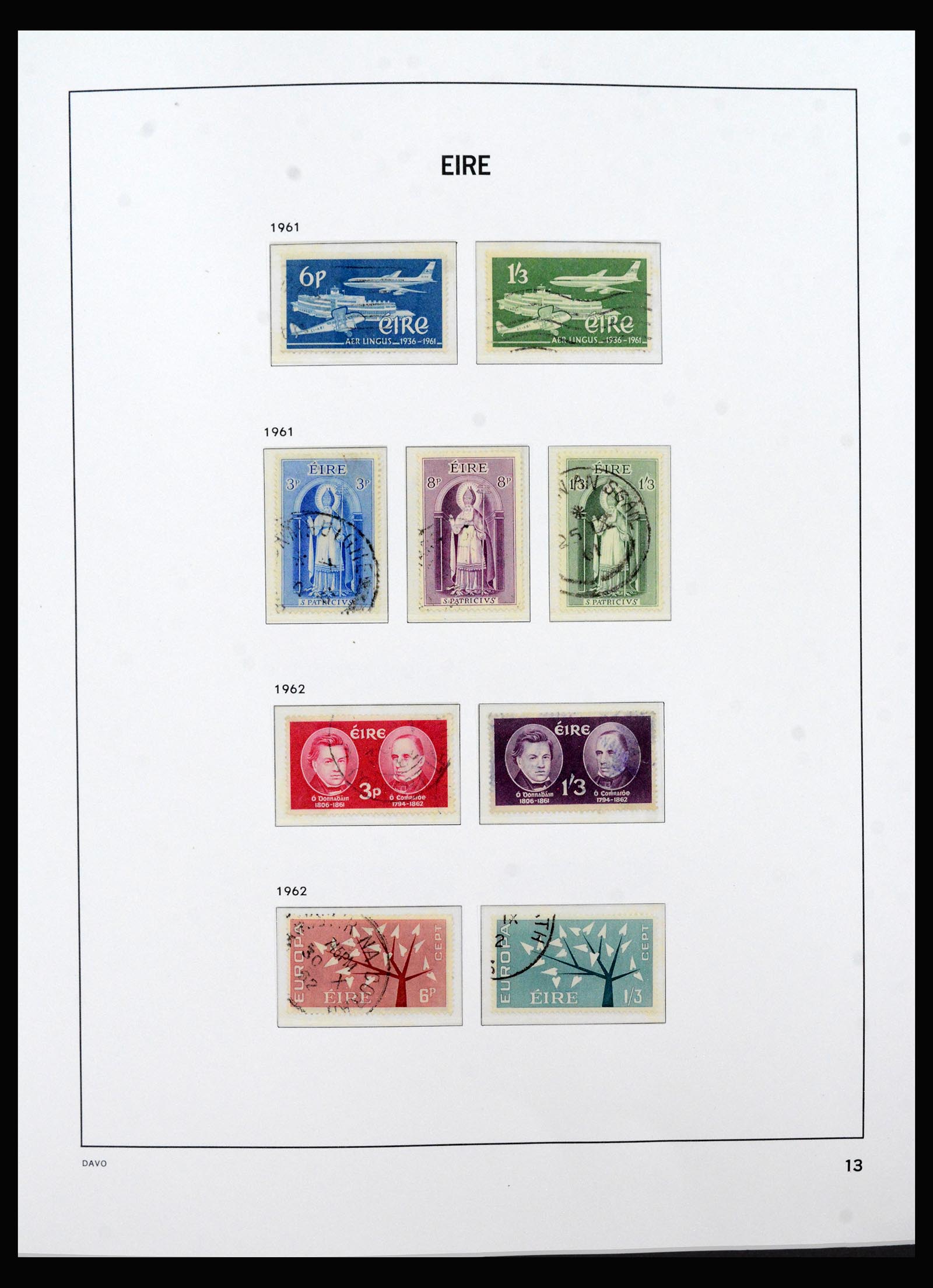 40406 0013 - Stamp collection 40406 Ireland 1922-2010.