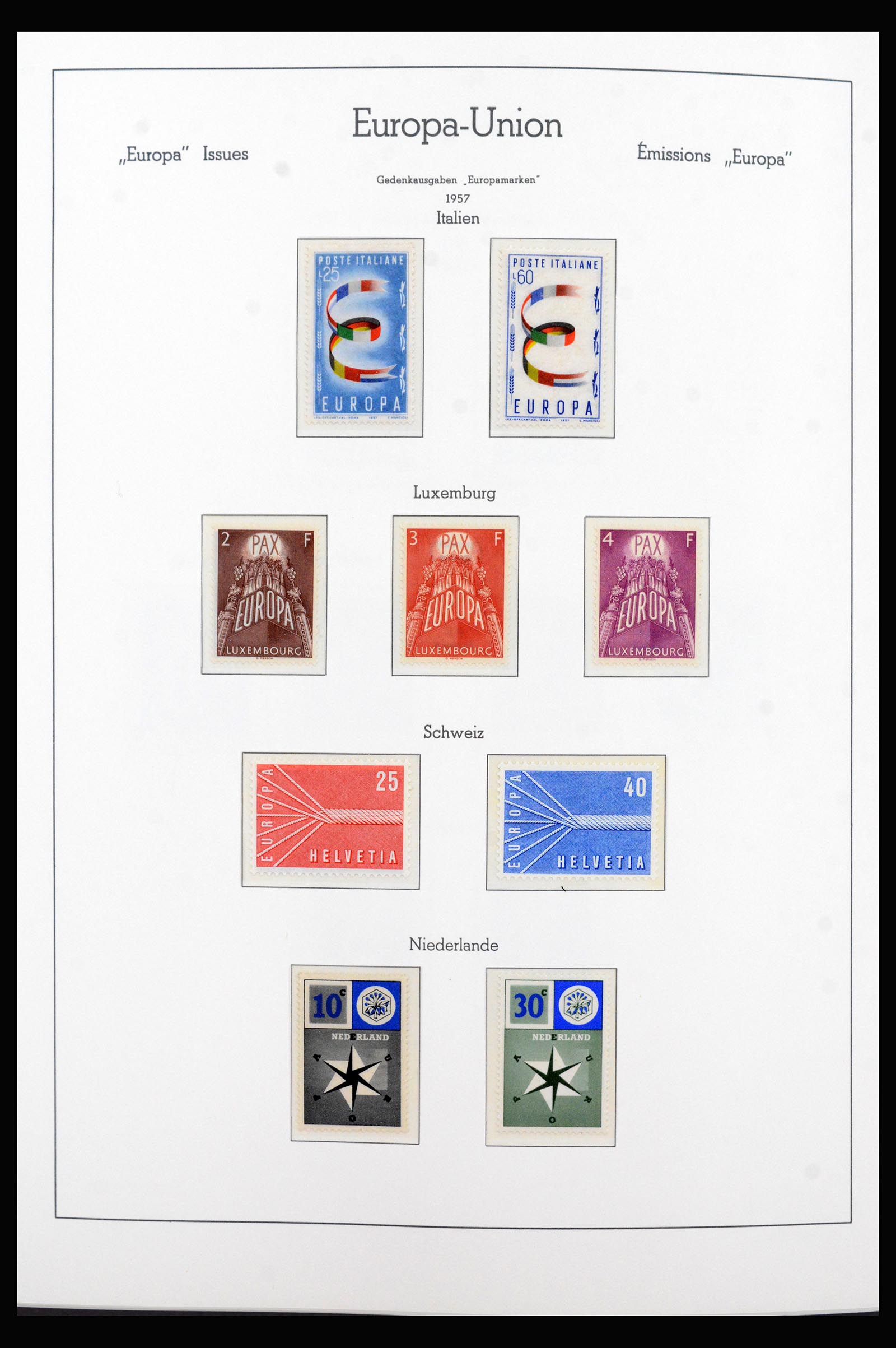 40416 0003 - Postzegel verzameling 40416 Europa CEPT 1956-1991.