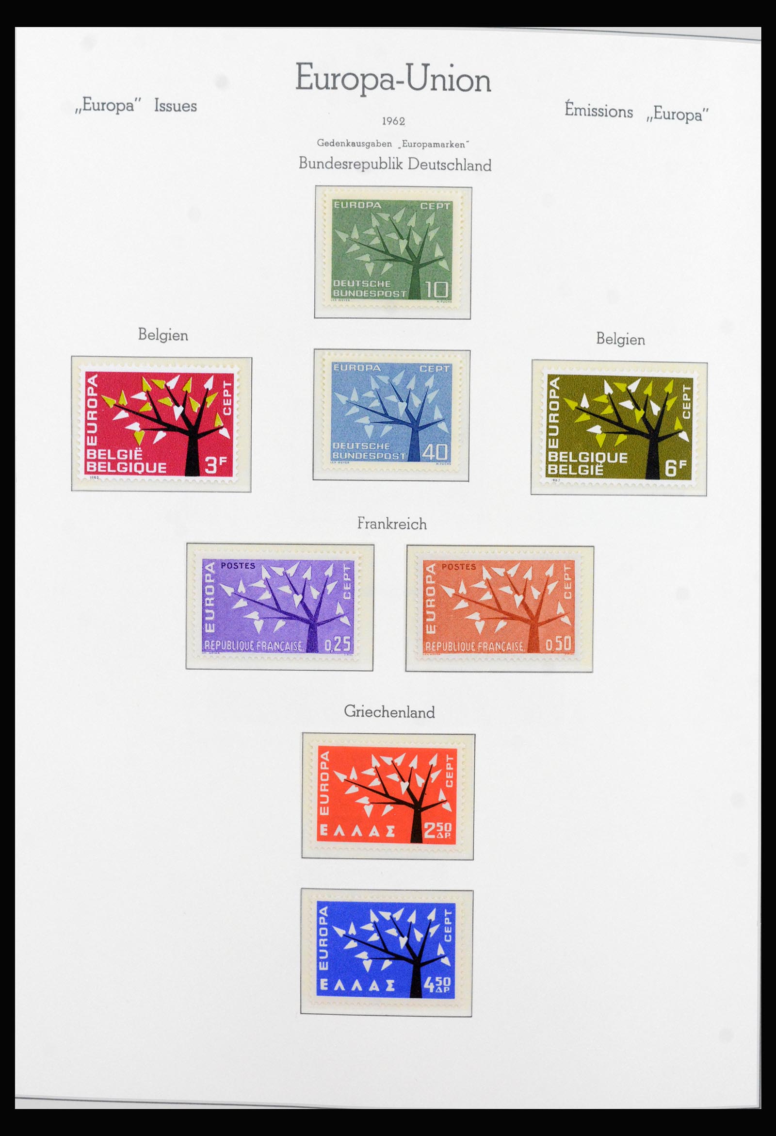 40416 0018 - Postzegel verzameling 40416 Europa CEPT 1956-1991.