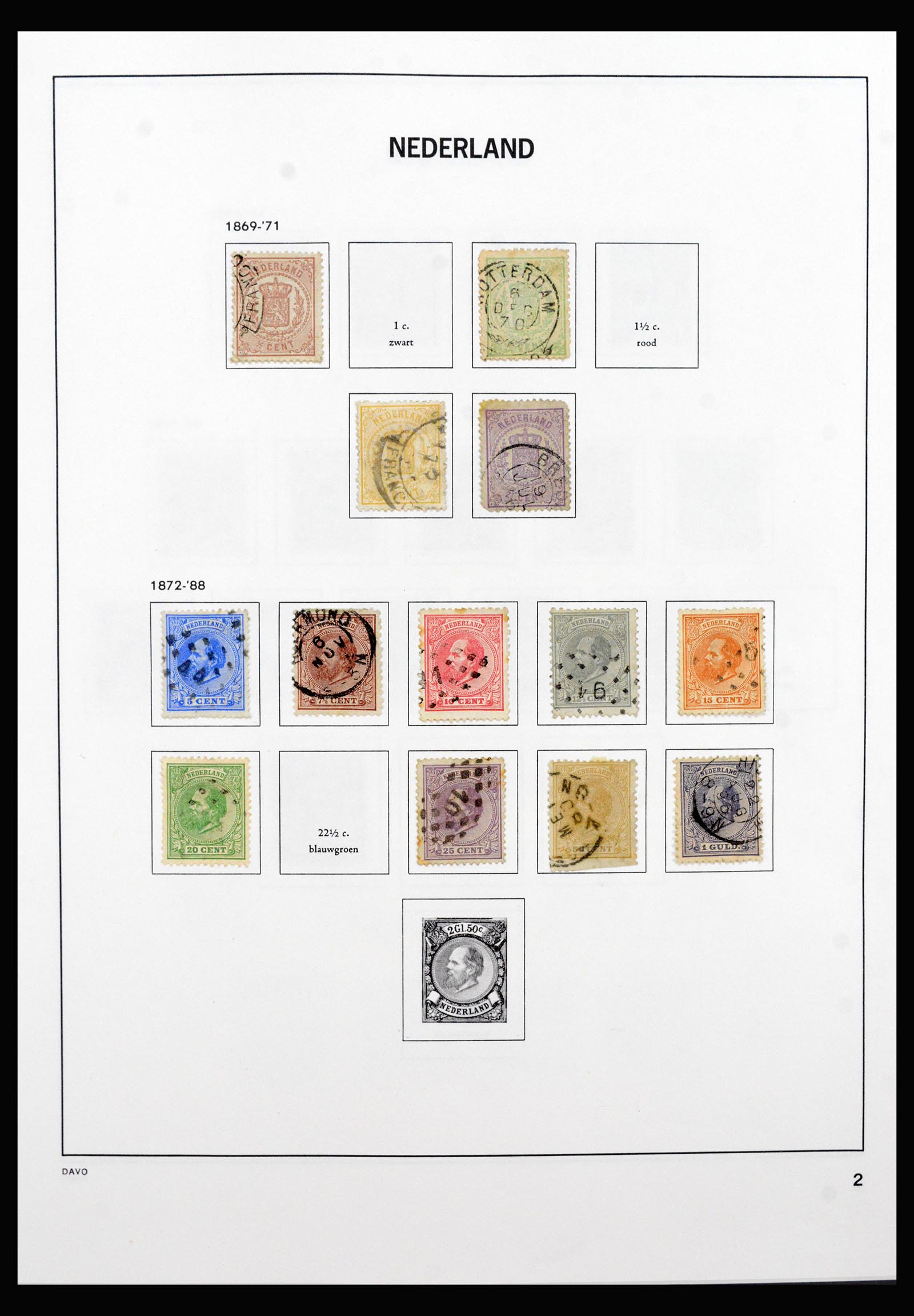 40419 0002 - Stamp collection 40419 Netherlands 1852-1980.