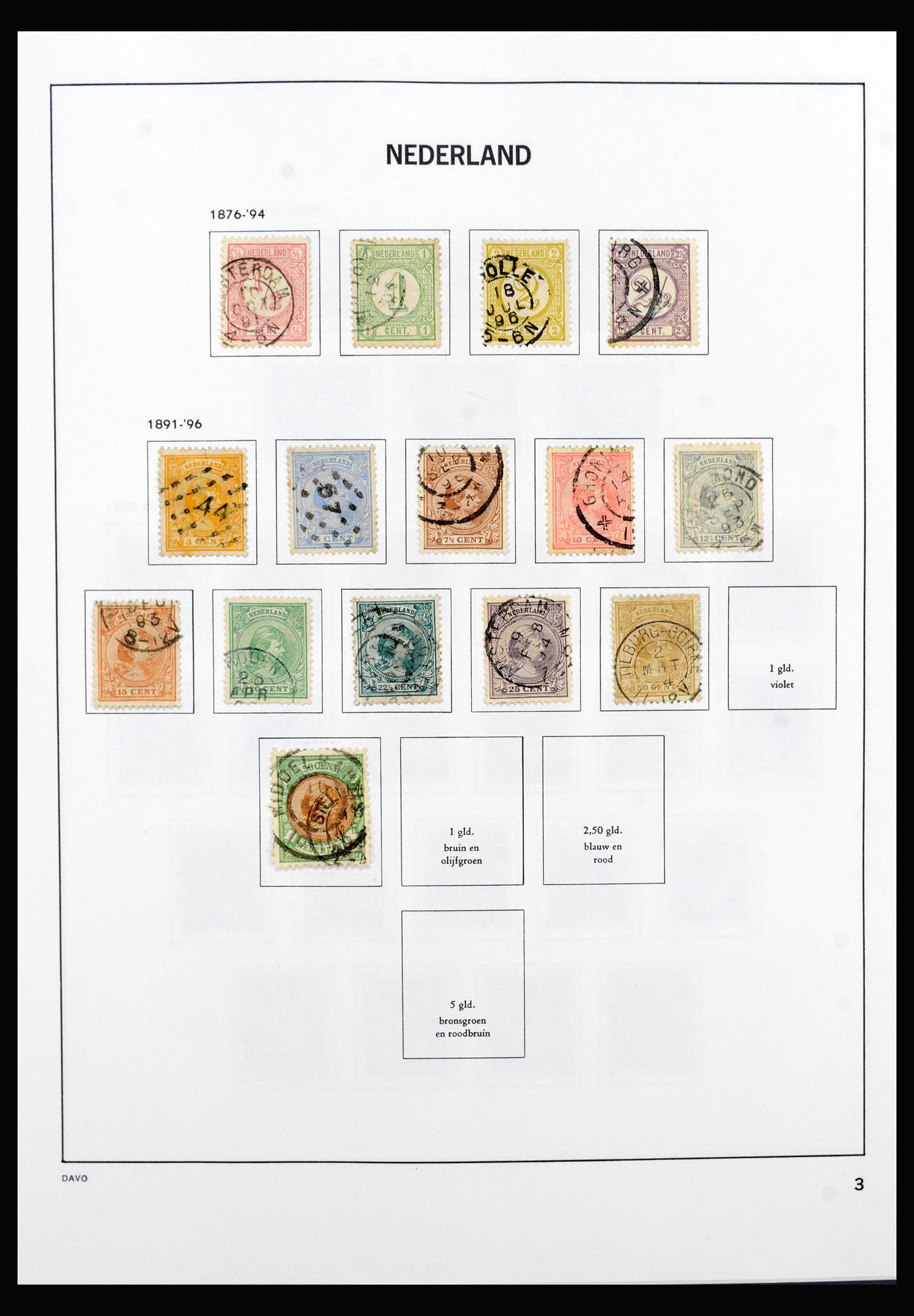 40419 0003 - Stamp collection 40419 Netherlands 1852-1980.