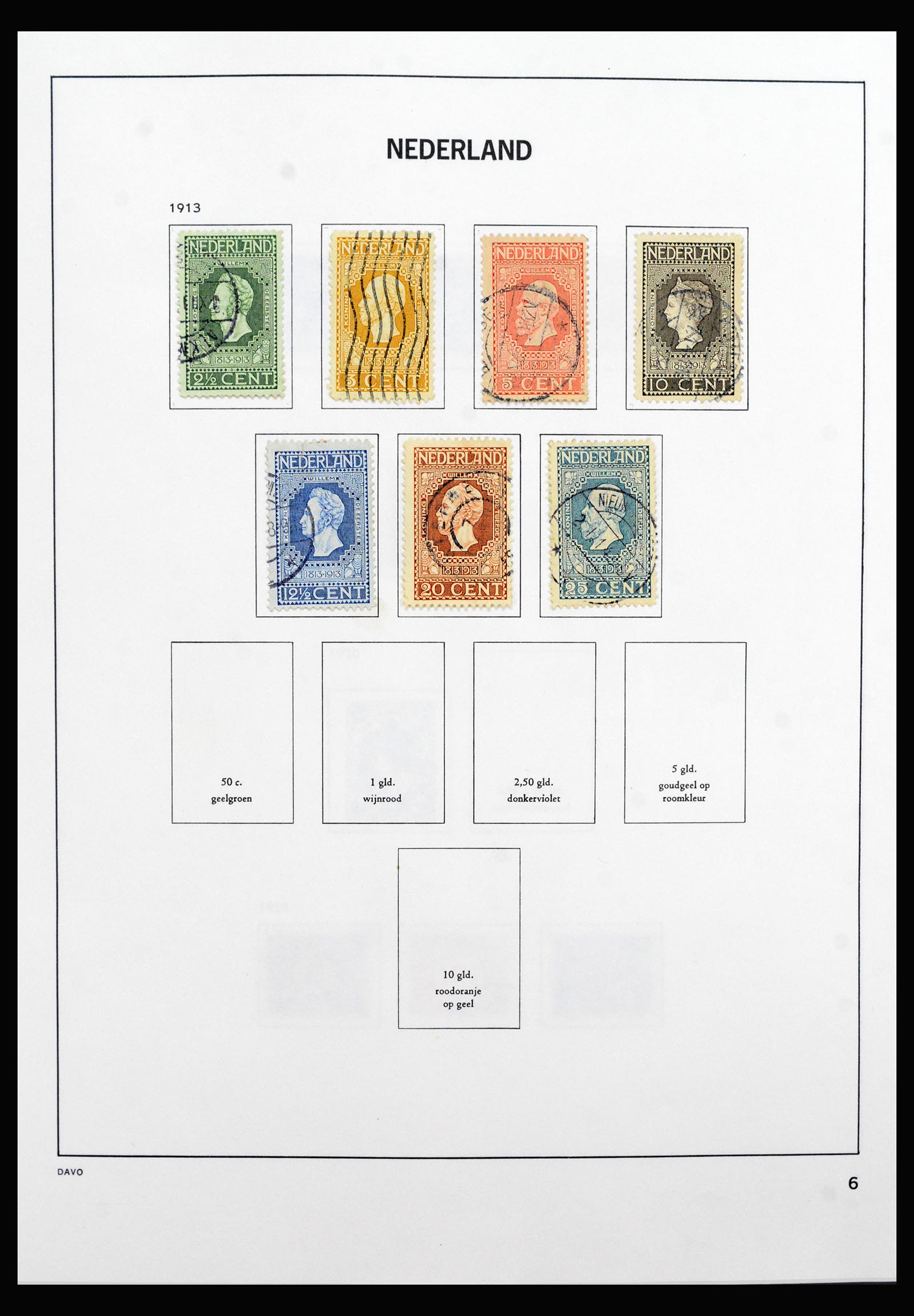 40419 0006 - Stamp collection 40419 Netherlands 1852-1980.