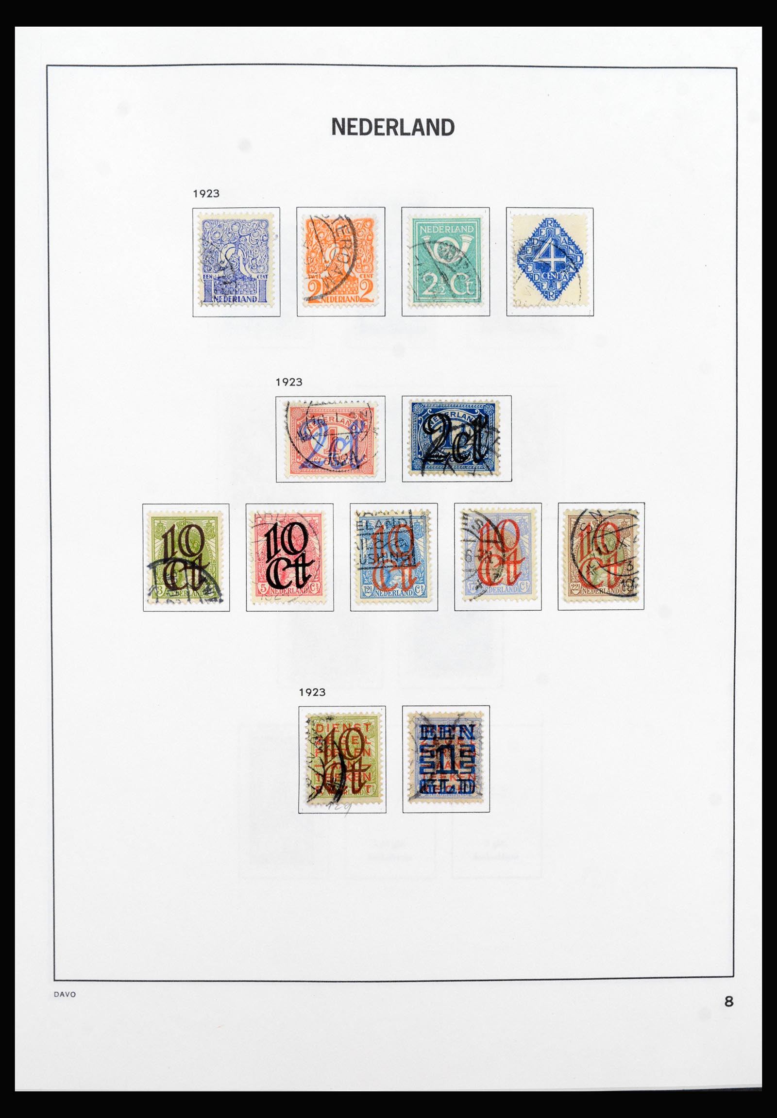 40419 0008 - Stamp collection 40419 Netherlands 1852-1980.