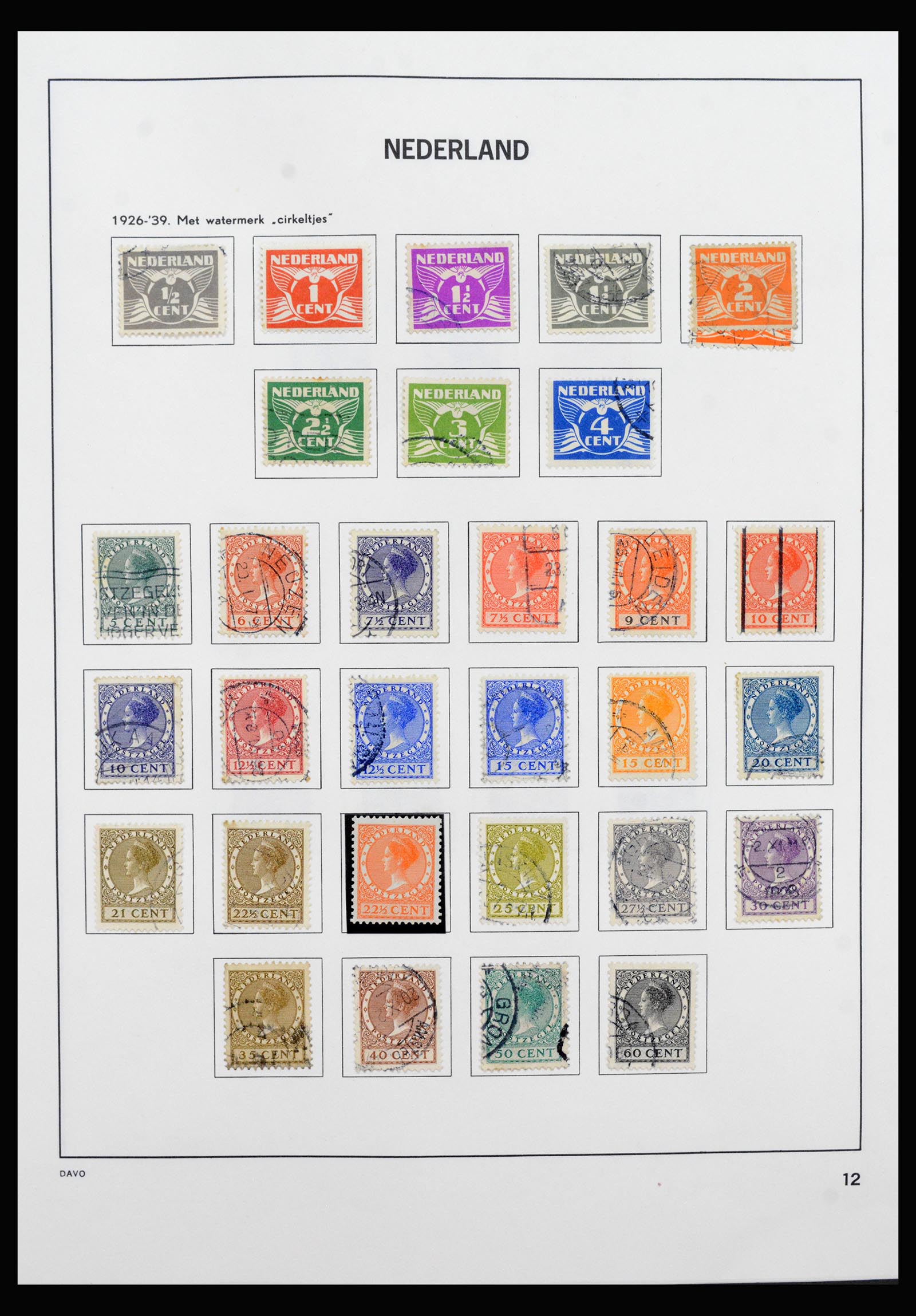 40419 0012 - Stamp collection 40419 Netherlands 1852-1980.
