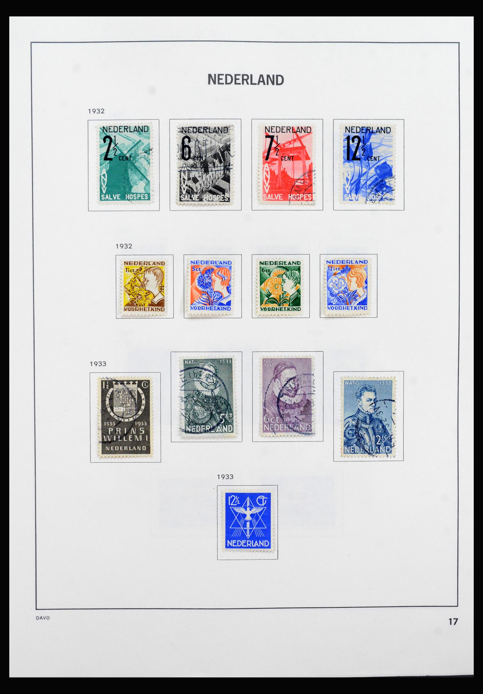 40419 0017 - Stamp collection 40419 Netherlands 1852-1980.