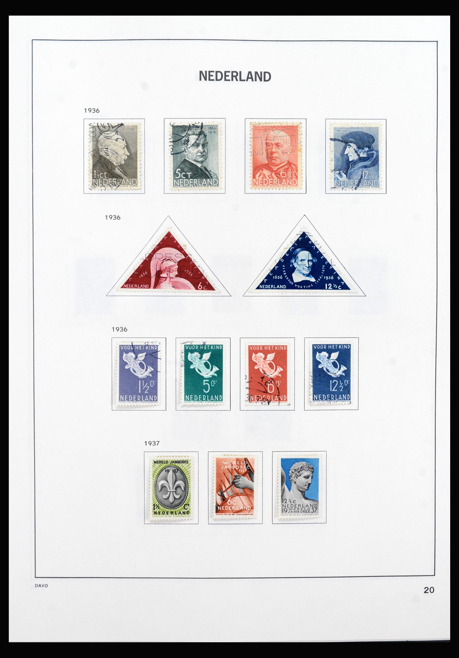 40419 0019 - Stamp collection 40419 Netherlands 1852-1980.