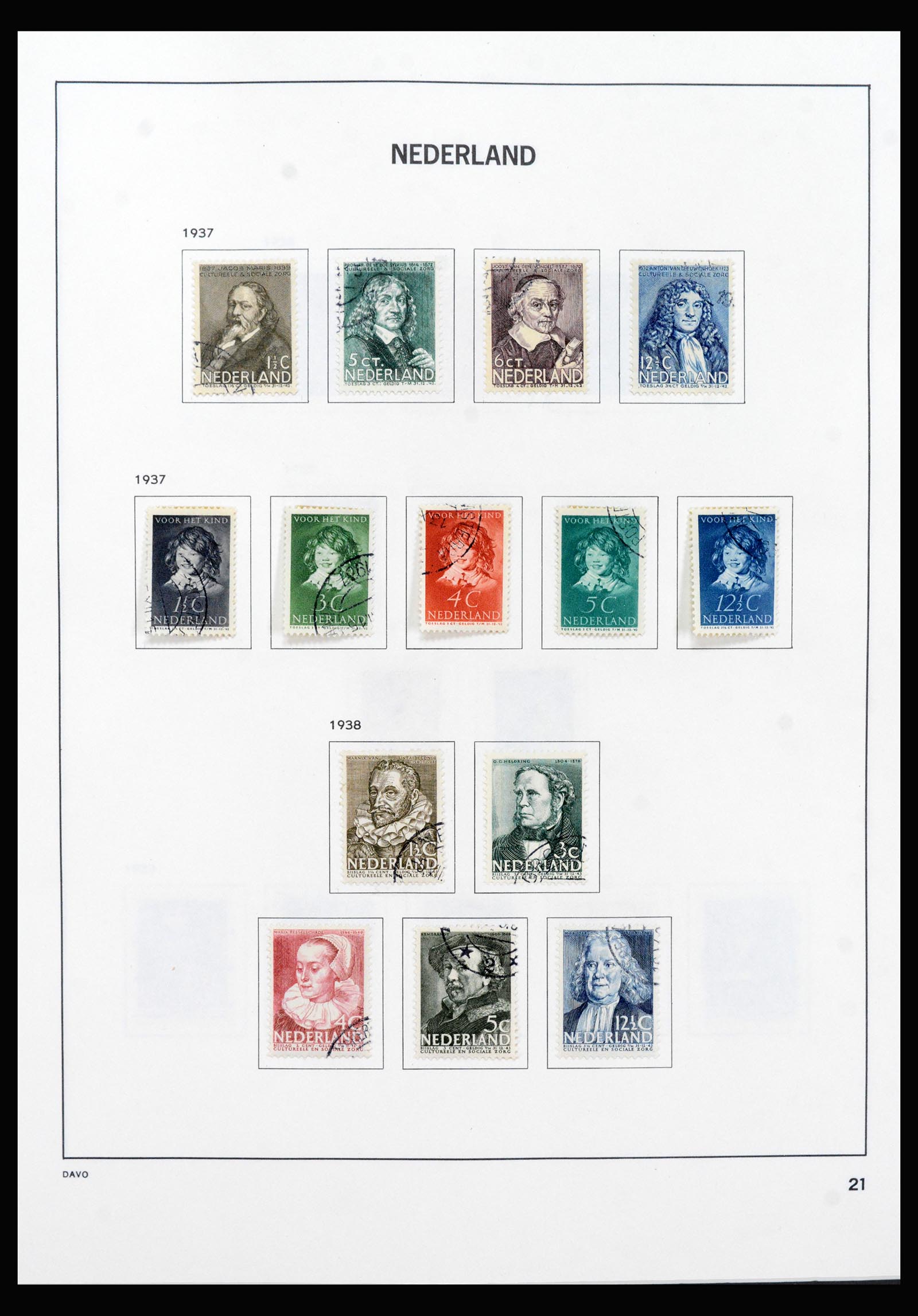40419 0020 - Stamp collection 40419 Netherlands 1852-1980.