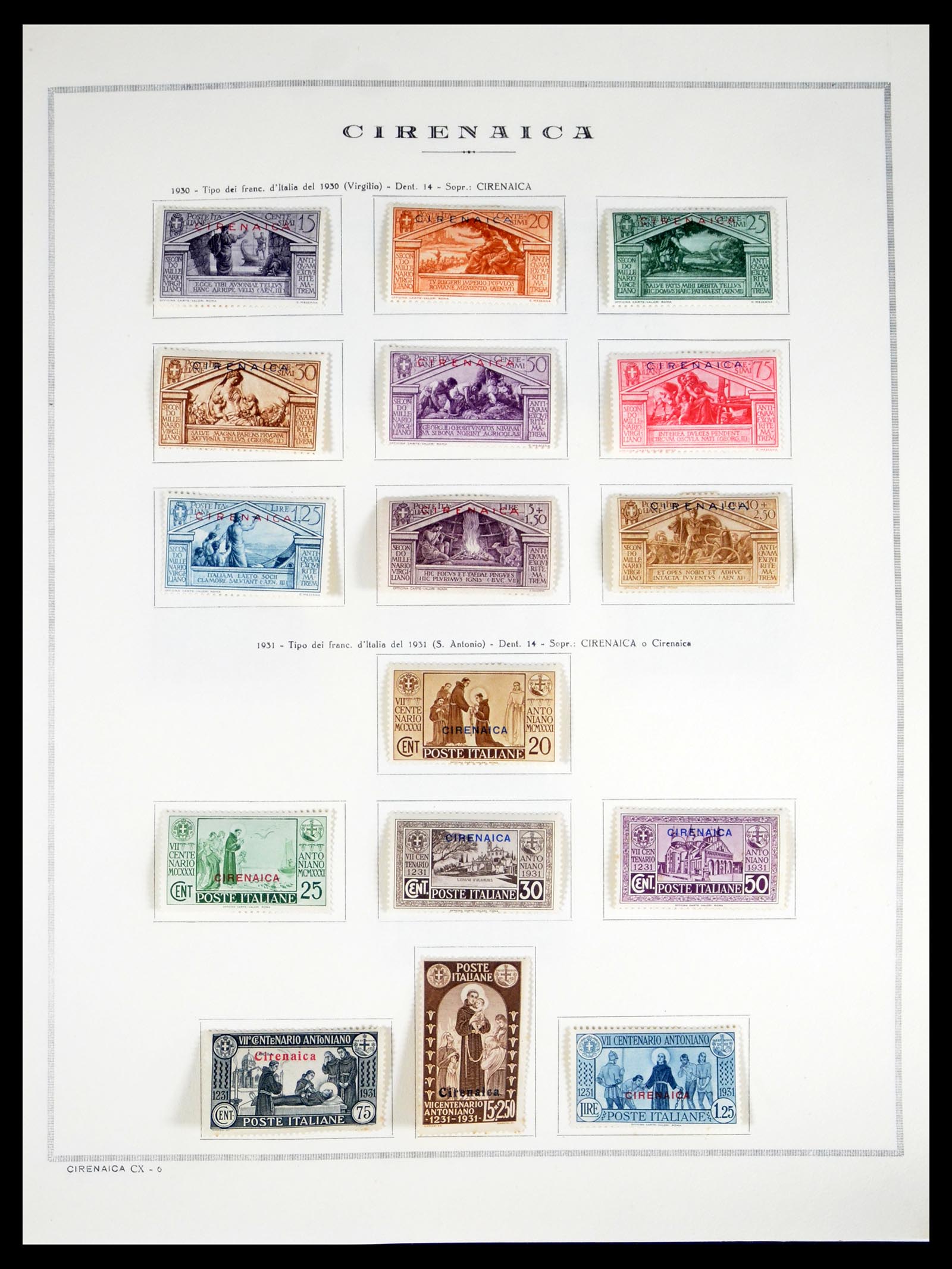 40425 0021 - Stamp collection 40425 Italian colonies 1893-1943.