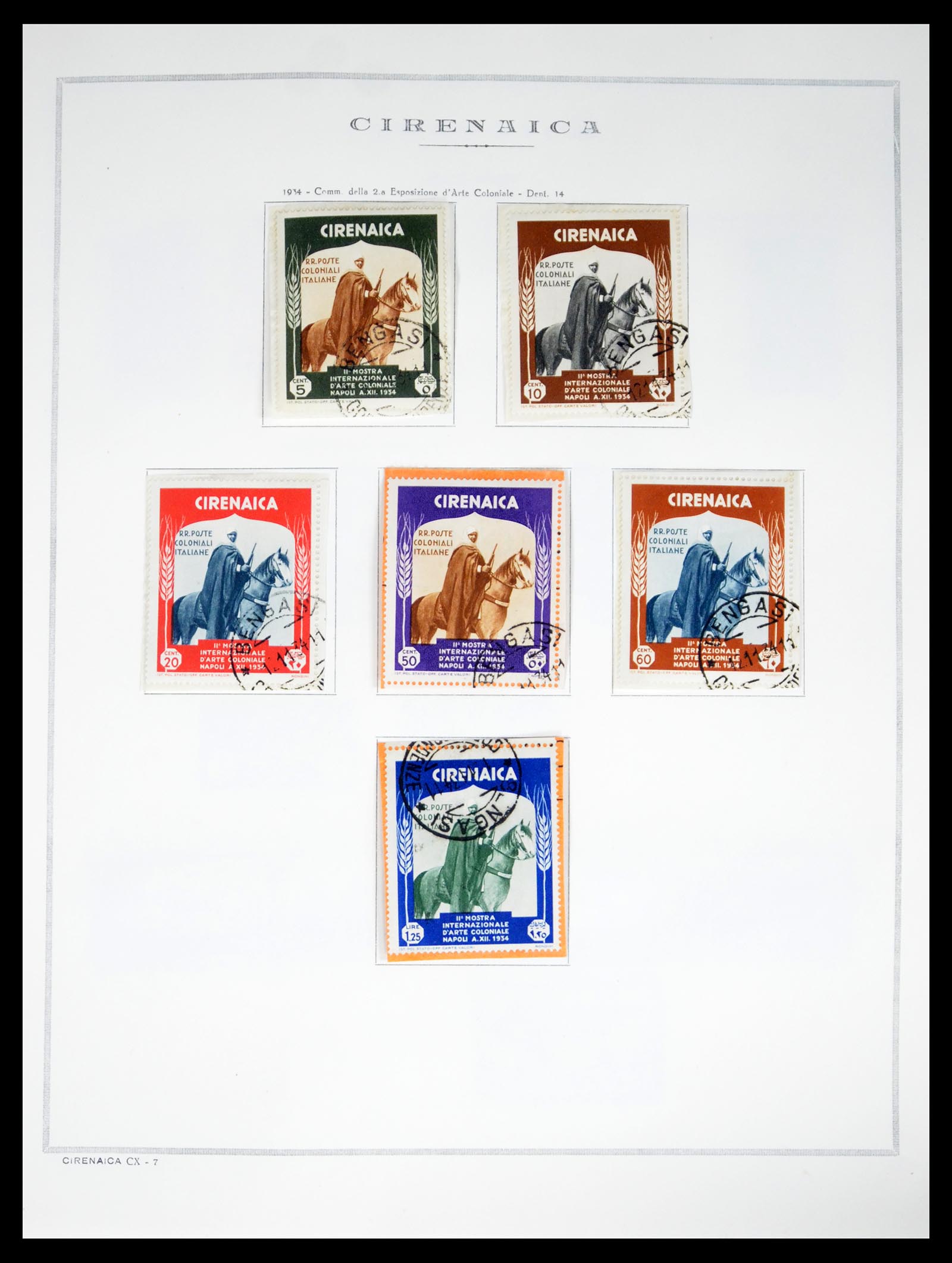 40425 0022 - Stamp collection 40425 Italian colonies 1893-1943.
