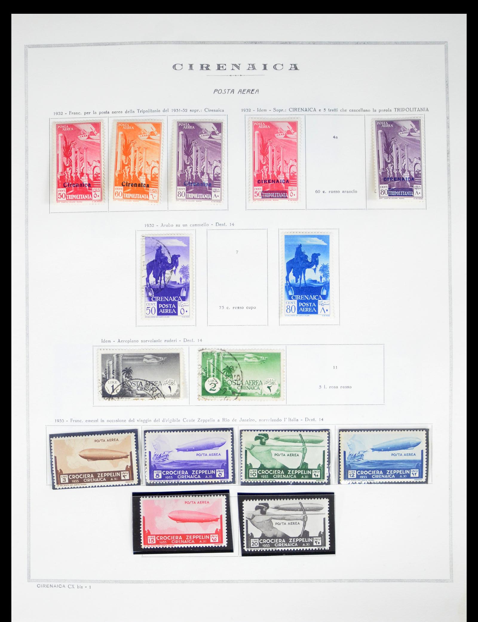 40425 0023 - Stamp collection 40425 Italian colonies 1893-1943.