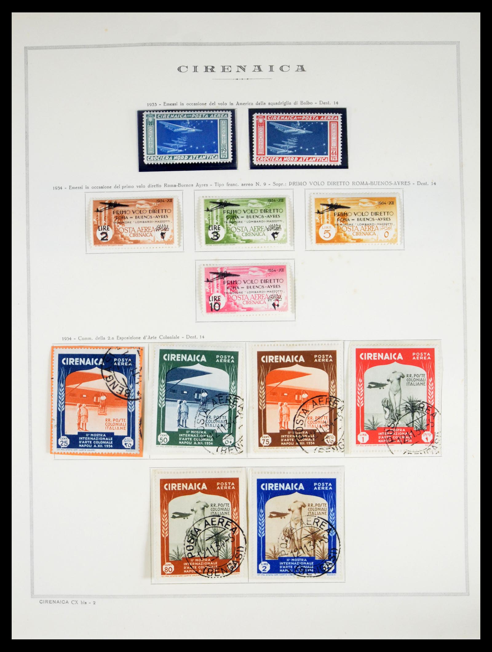 40425 0024 - Stamp collection 40425 Italian colonies 1893-1943.
