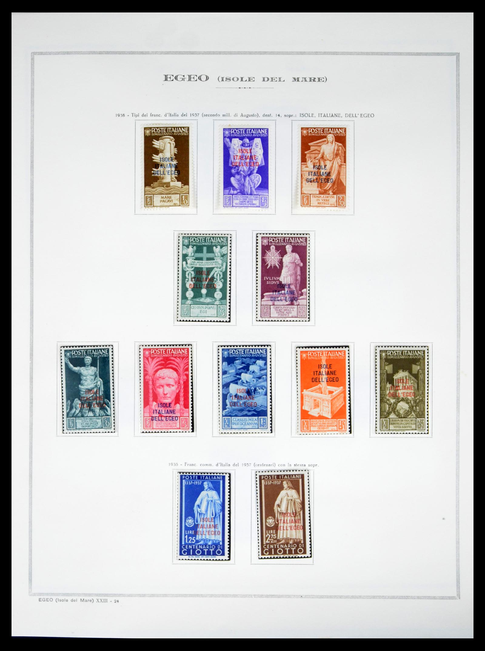40425 0029 - Stamp collection 40425 Italian colonies 1893-1943.