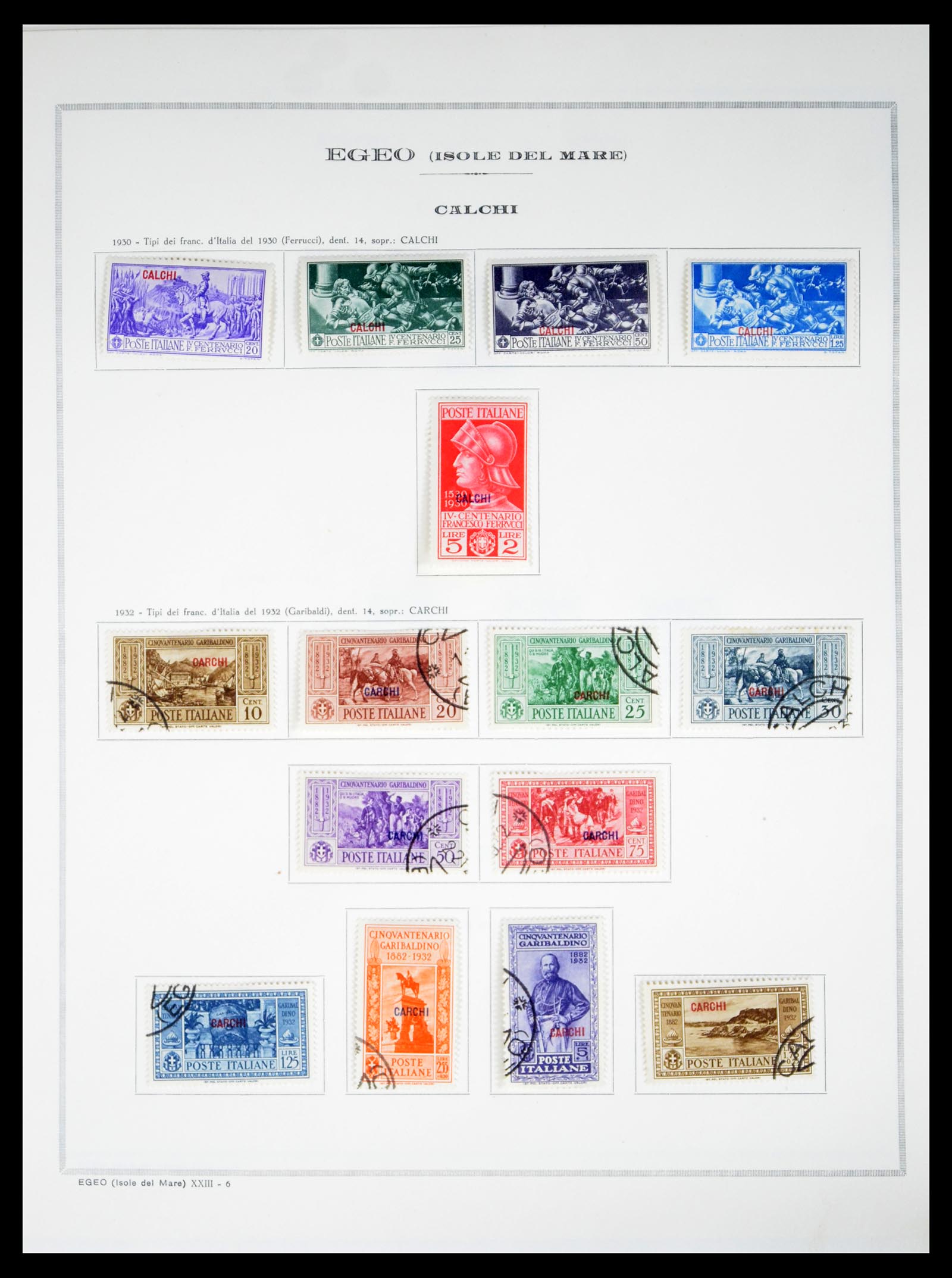 40425 0036 - Stamp collection 40425 Italian colonies 1893-1943.