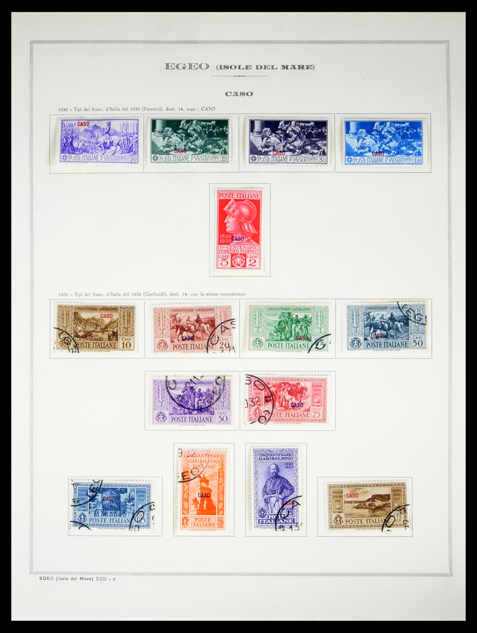 40425 0040 - Stamp collection 40425 Italian colonies 1893-1943.