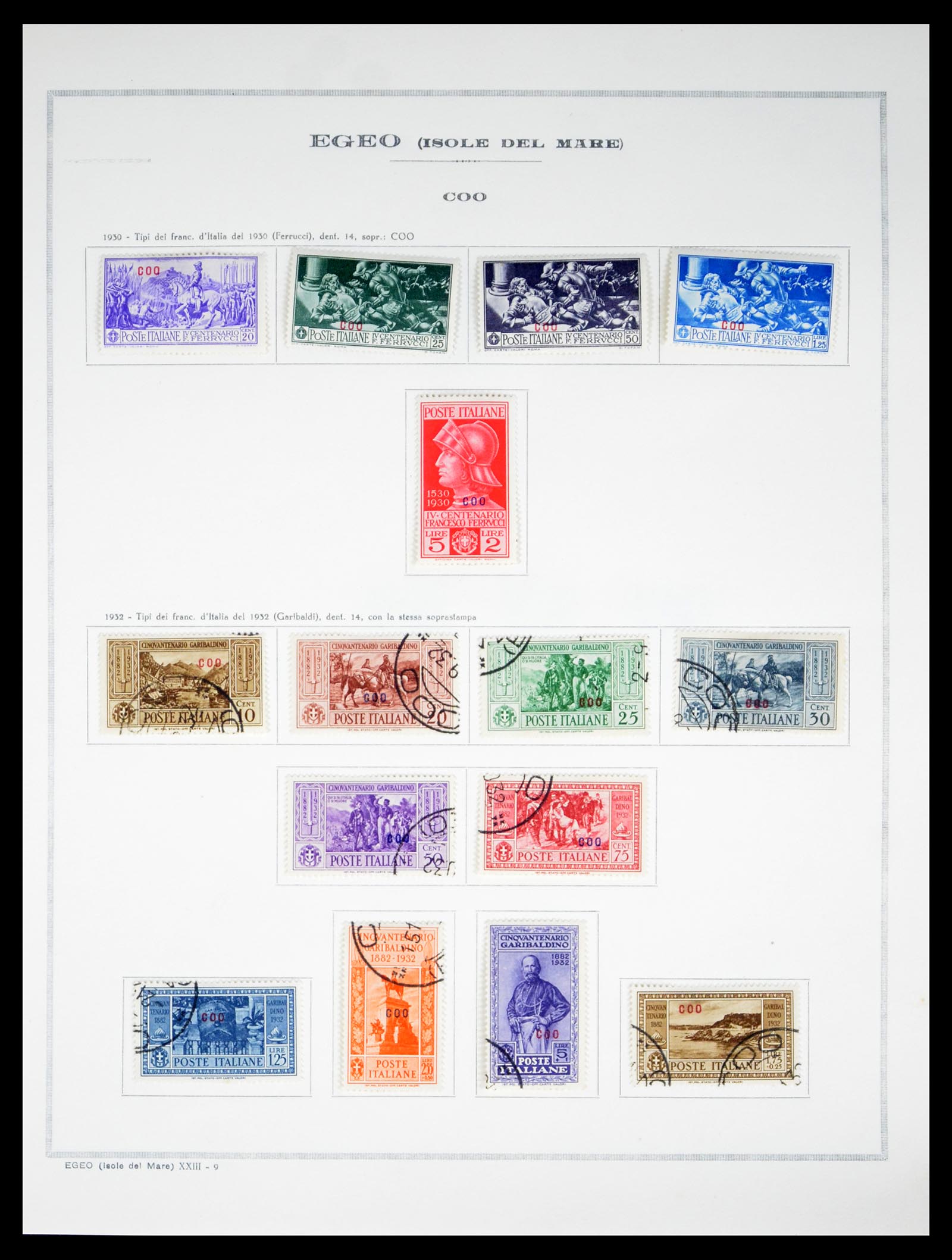 40425 0042 - Stamp collection 40425 Italian colonies 1893-1943.