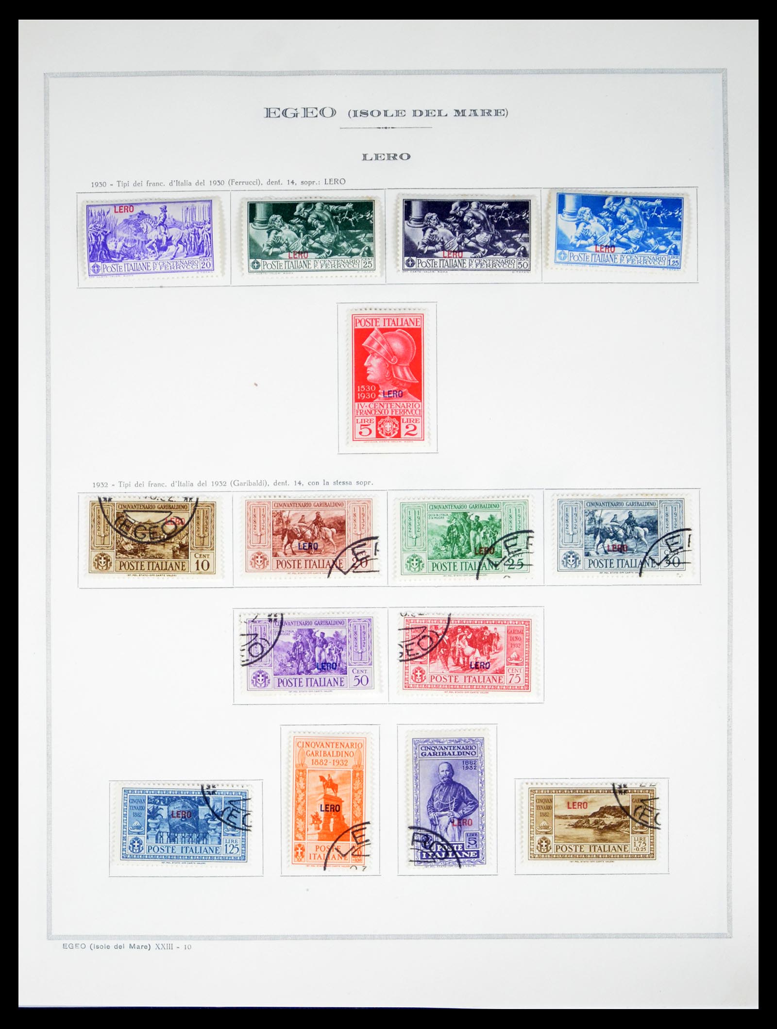 40425 0044 - Stamp collection 40425 Italian colonies 1893-1943.