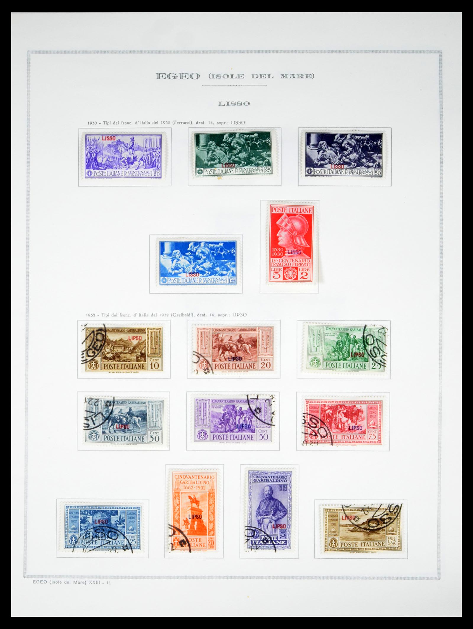 40425 0046 - Stamp collection 40425 Italian colonies 1893-1943.