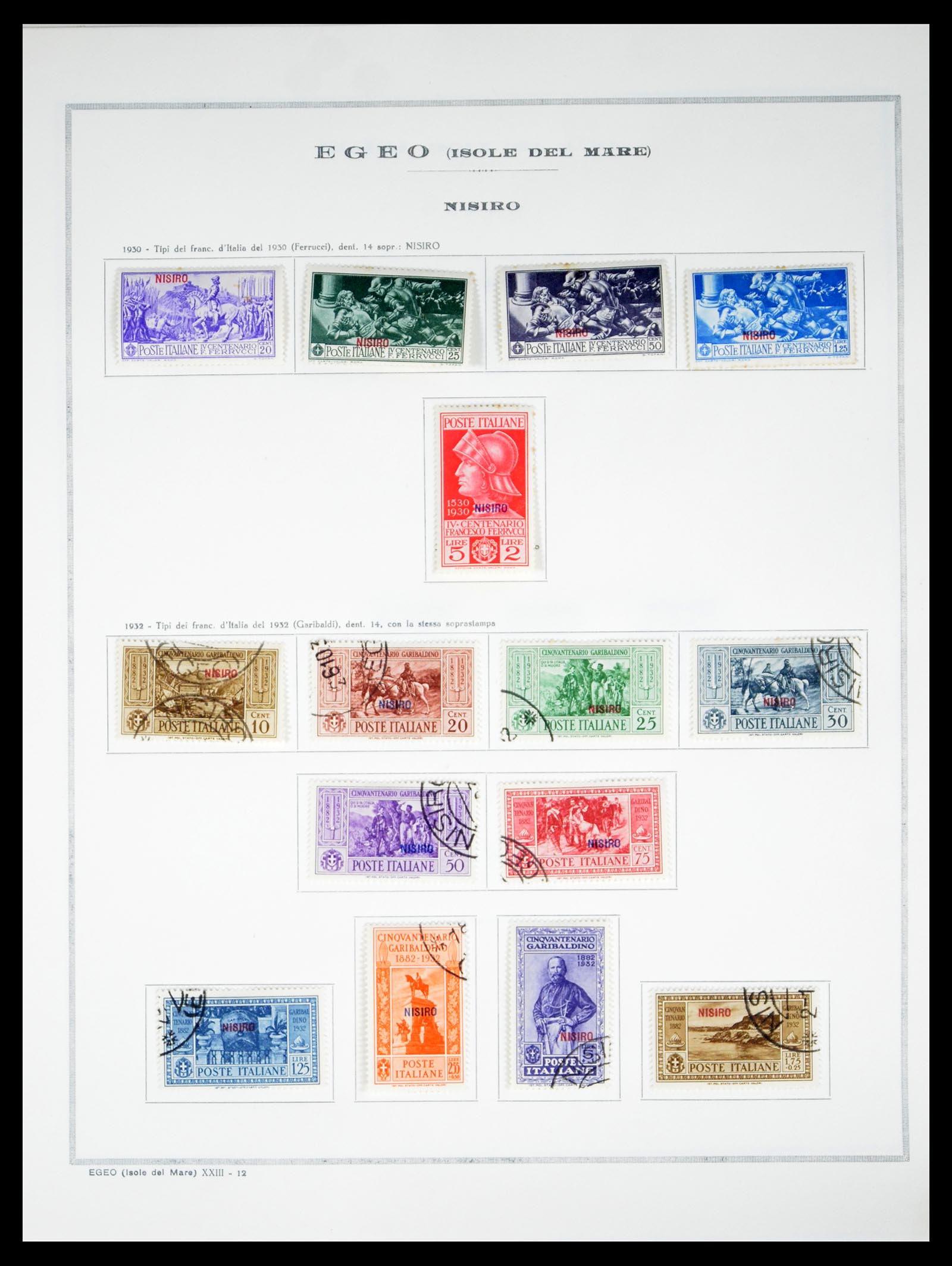 40425 0048 - Stamp collection 40425 Italian colonies 1893-1943.
