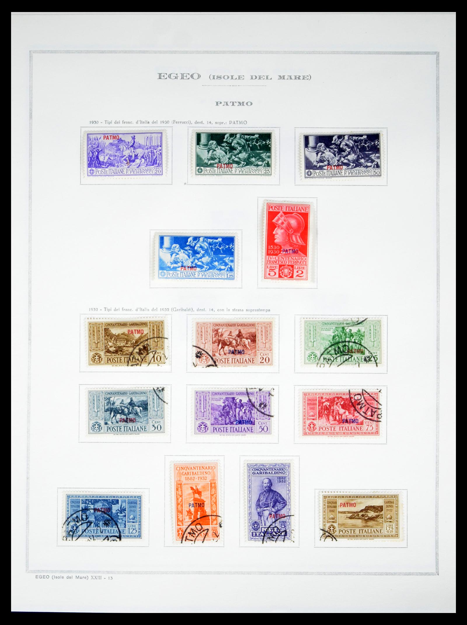 40425 0050 - Stamp collection 40425 Italian colonies 1893-1943.