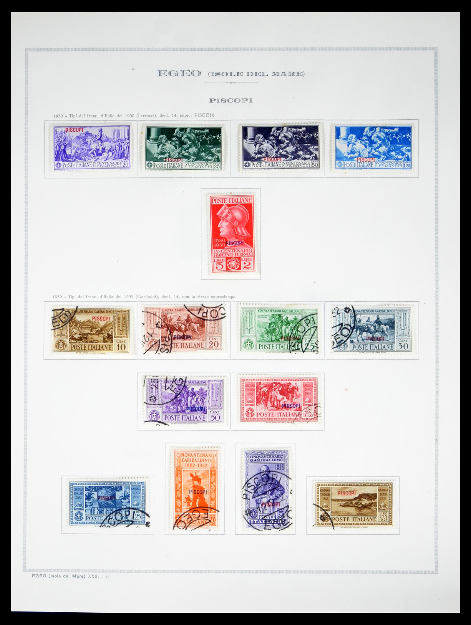 40425 0052 - Stamp collection 40425 Italian colonies 1893-1943.