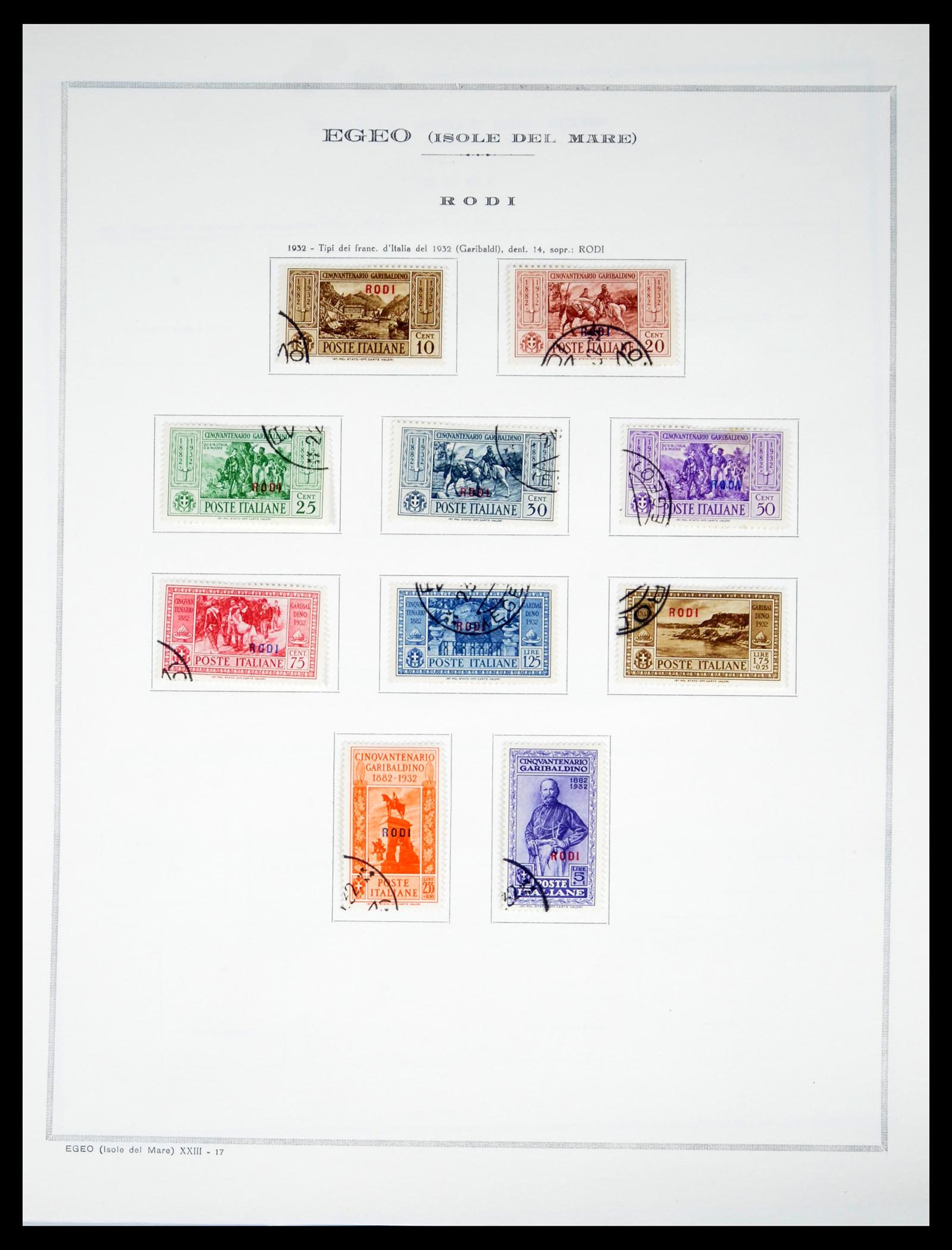 40425 0055 - Stamp collection 40425 Italian colonies 1893-1943.