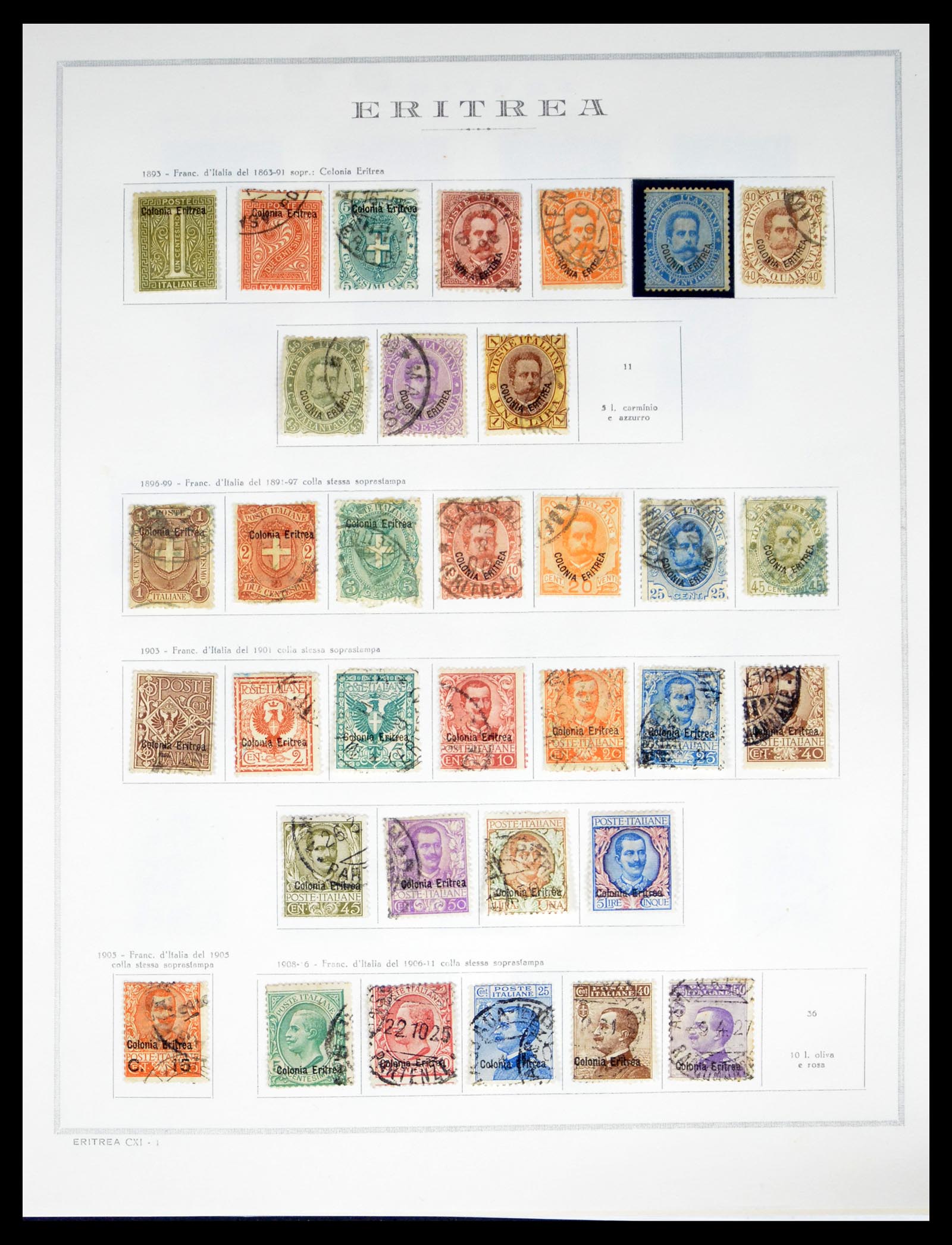 40425 0065 - Stamp collection 40425 Italian colonies 1893-1943.