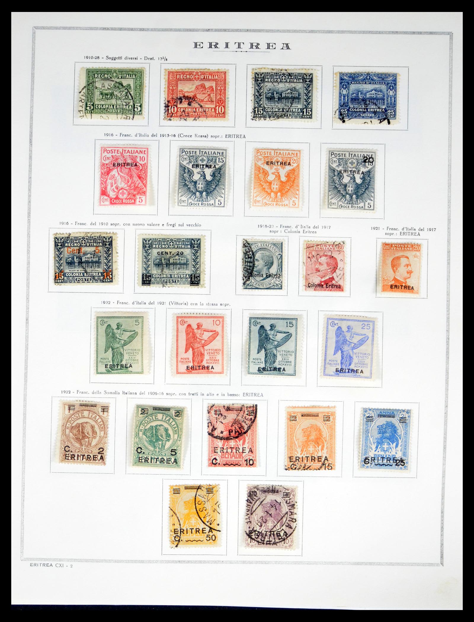 40425 0066 - Stamp collection 40425 Italian colonies 1893-1943.
