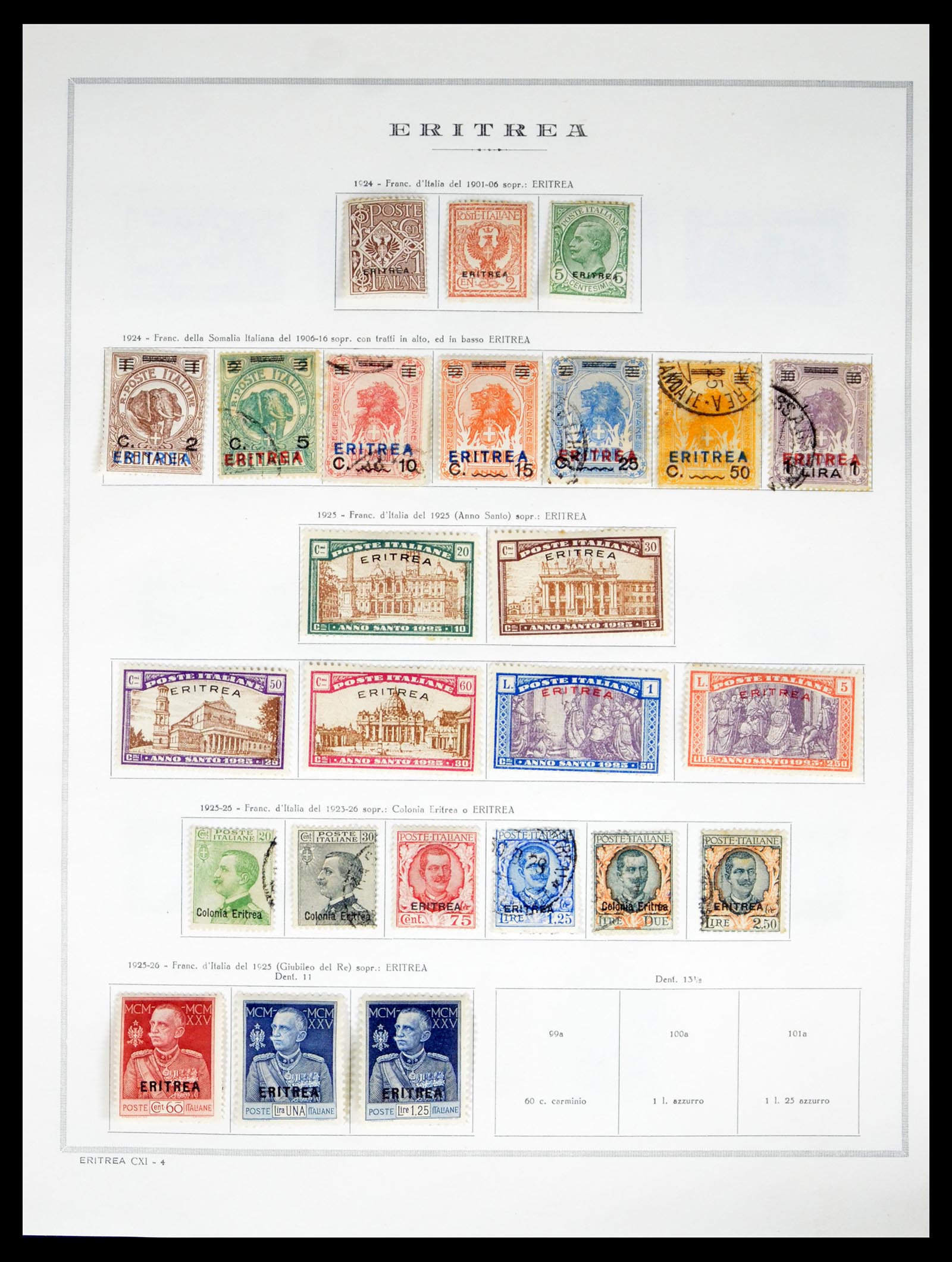 40425 0068 - Stamp collection 40425 Italian colonies 1893-1943.
