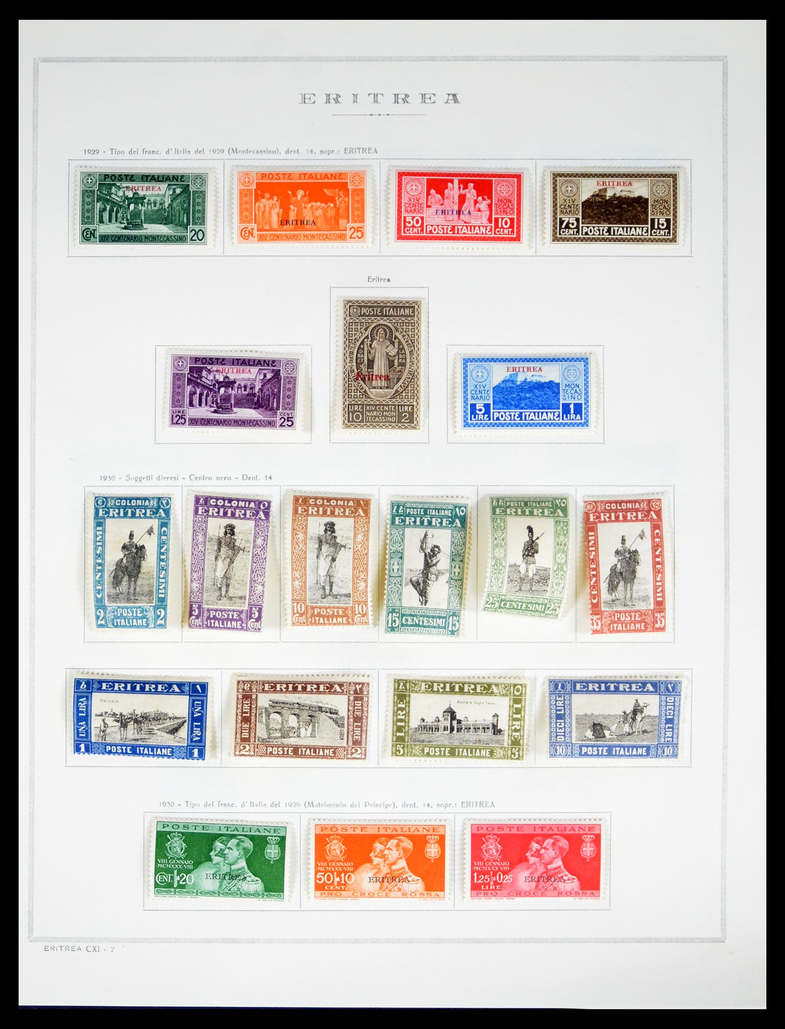 40425 0071 - Stamp collection 40425 Italian colonies 1893-1943.