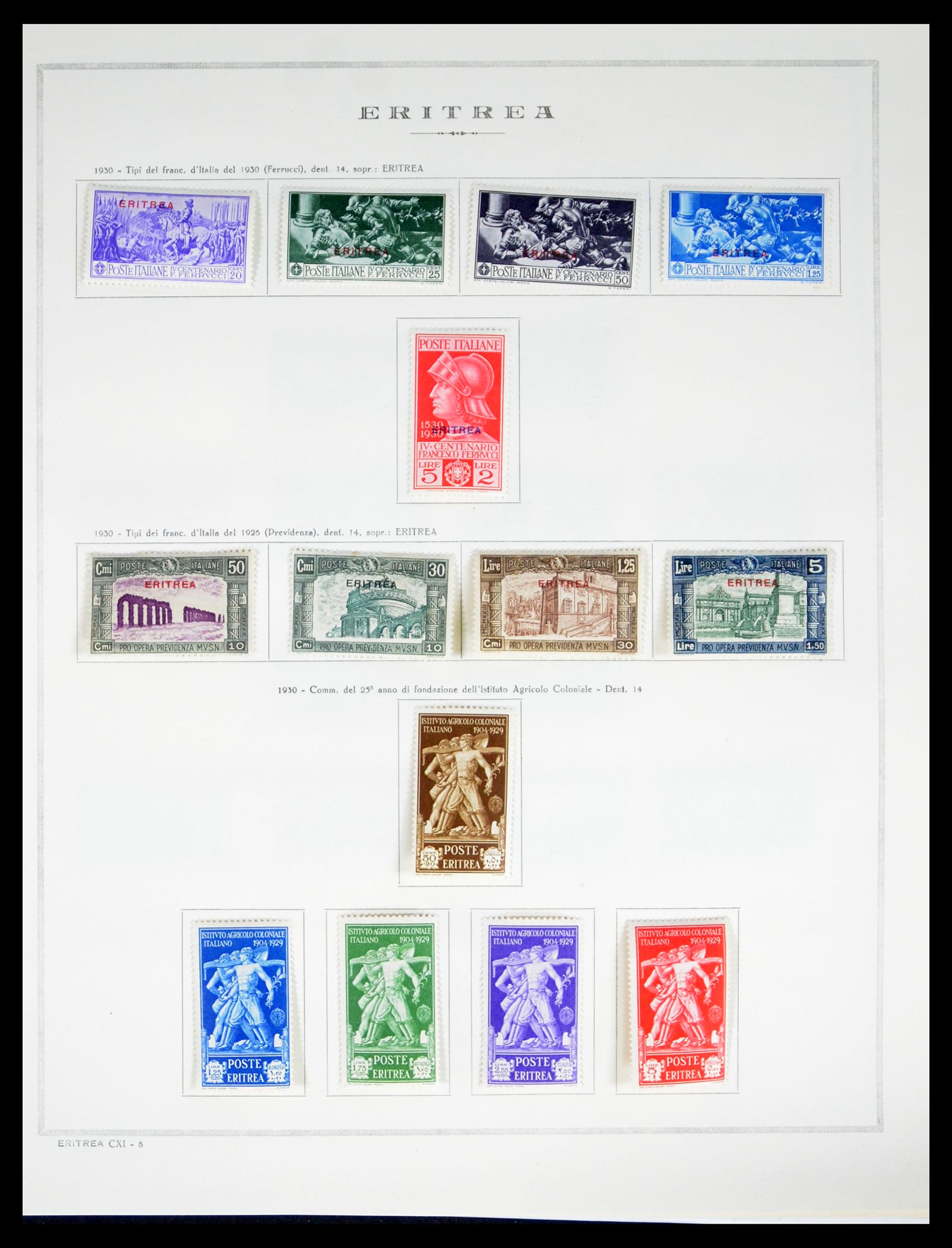 40425 0072 - Stamp collection 40425 Italian colonies 1893-1943.