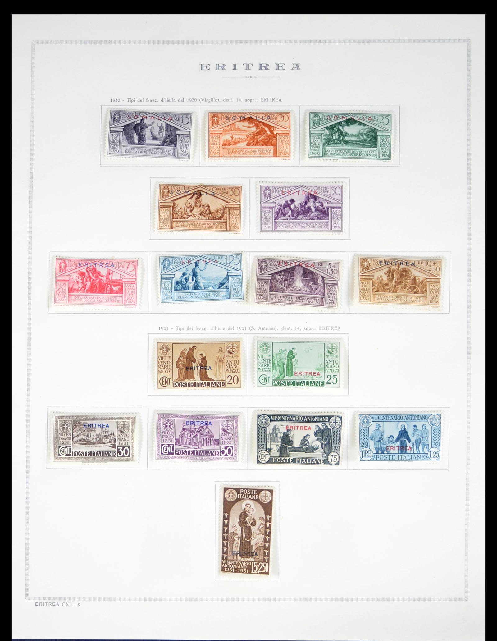 40425 0073 - Stamp collection 40425 Italian colonies 1893-1943.