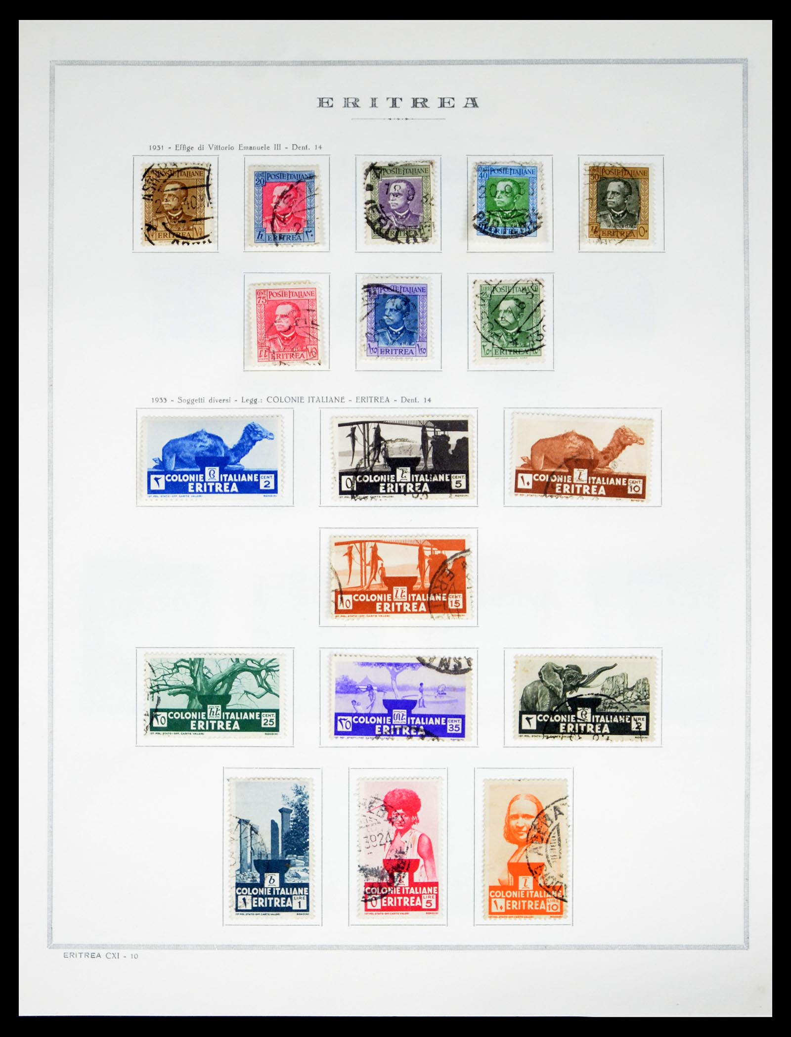 40425 0074 - Stamp collection 40425 Italian colonies 1893-1943.