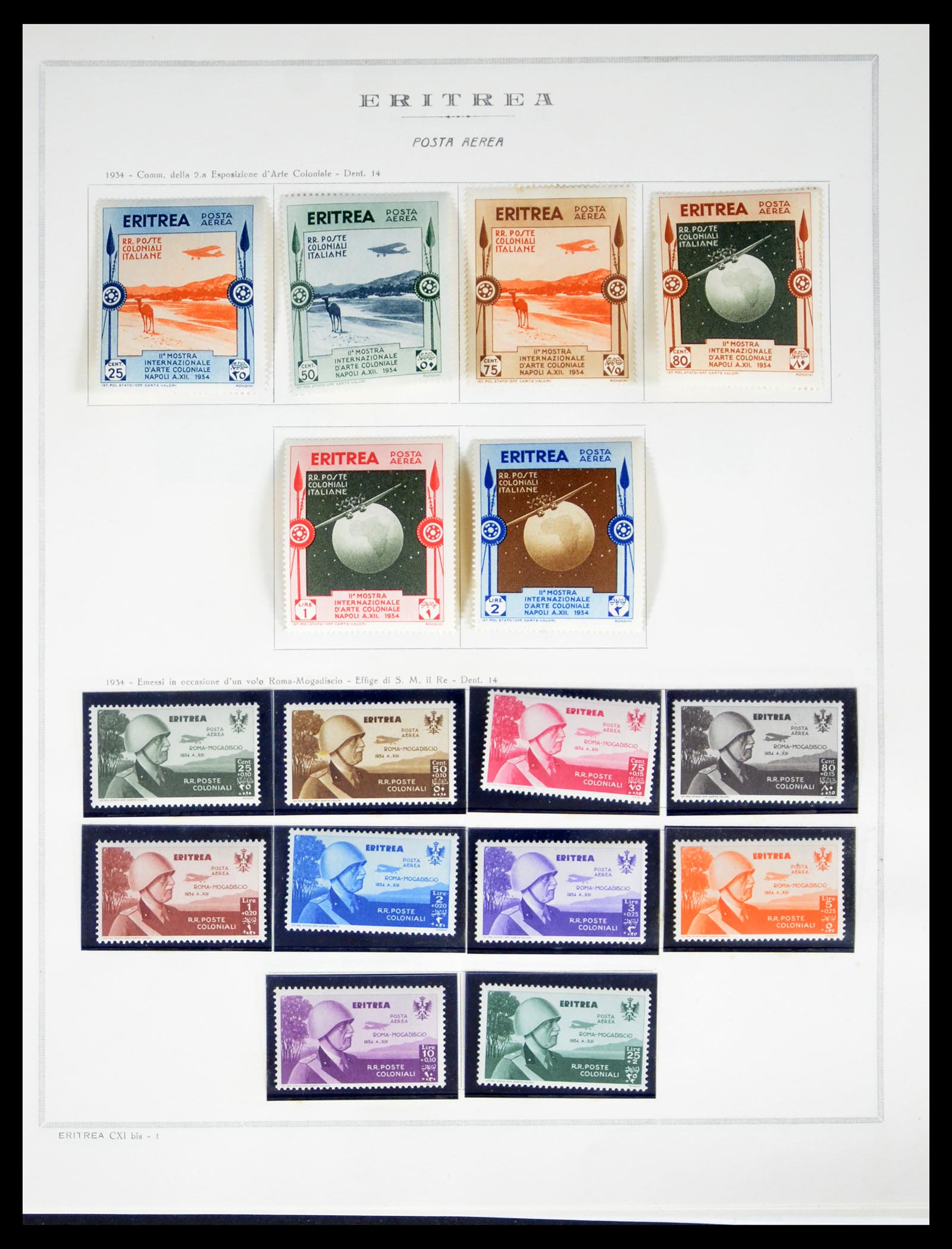 40425 0076 - Stamp collection 40425 Italian colonies 1893-1943.