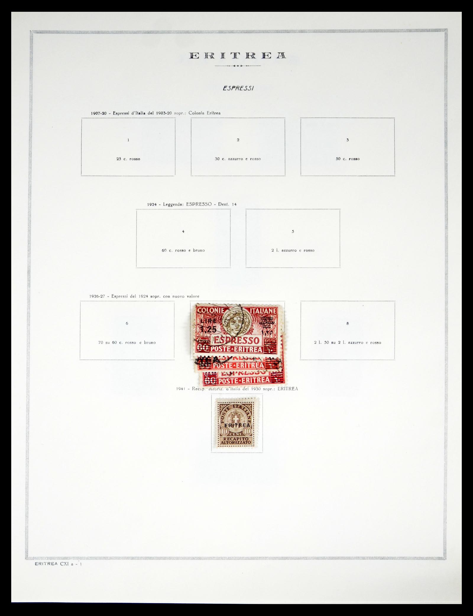 40425 0078 - Stamp collection 40425 Italian colonies 1893-1943.
