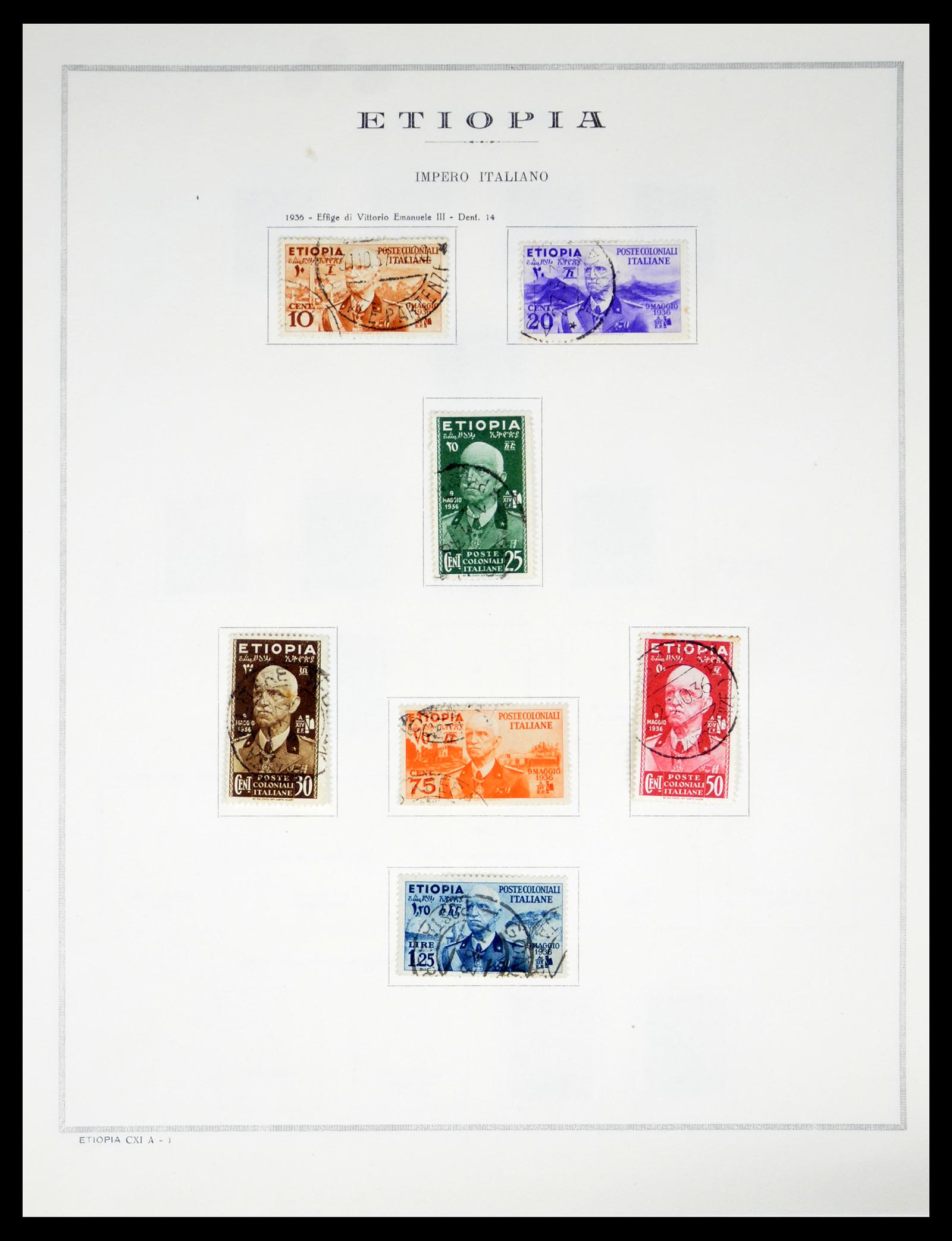 40425 0079 - Stamp collection 40425 Italian colonies 1893-1943.