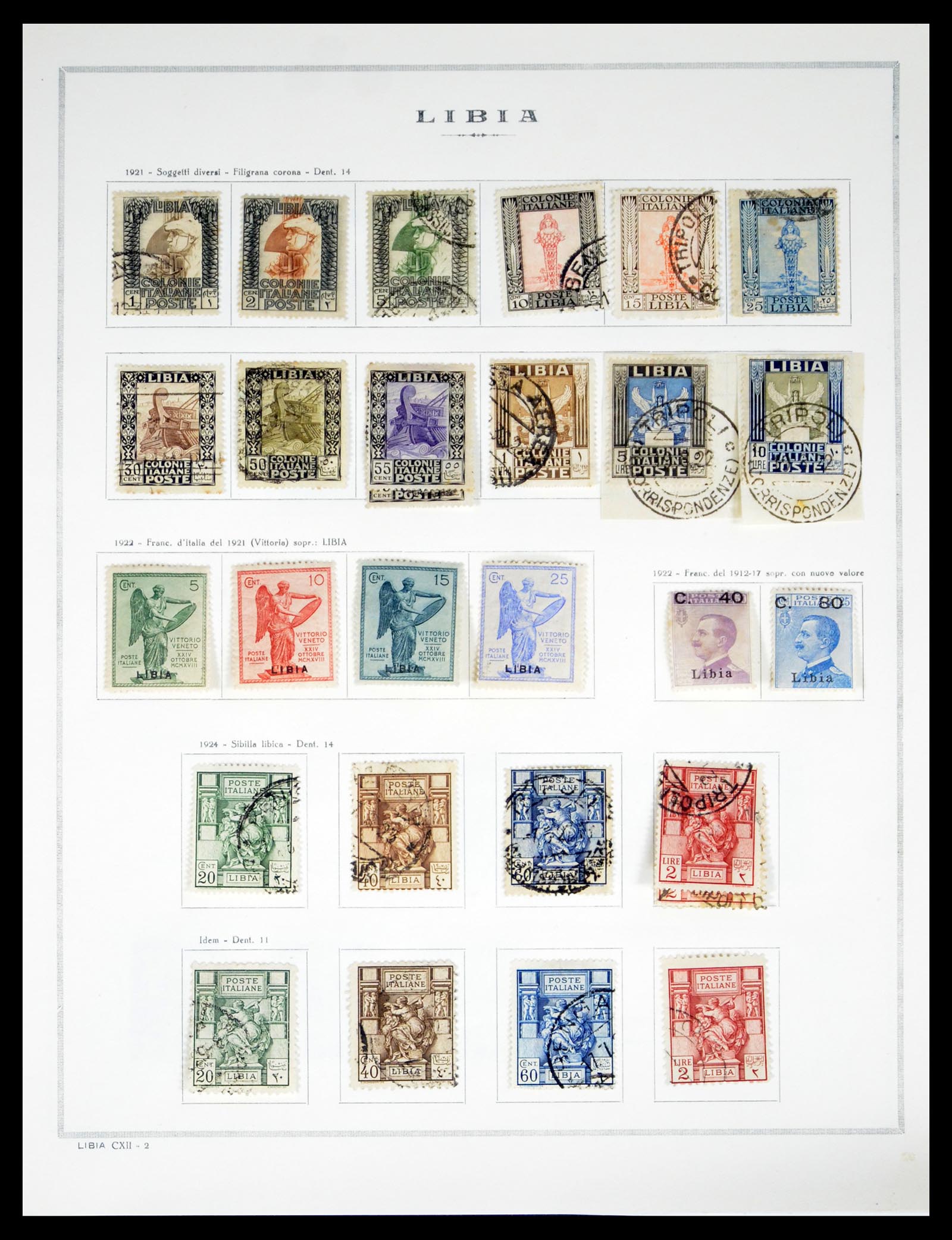 40425 0081 - Stamp collection 40425 Italian colonies 1893-1943.