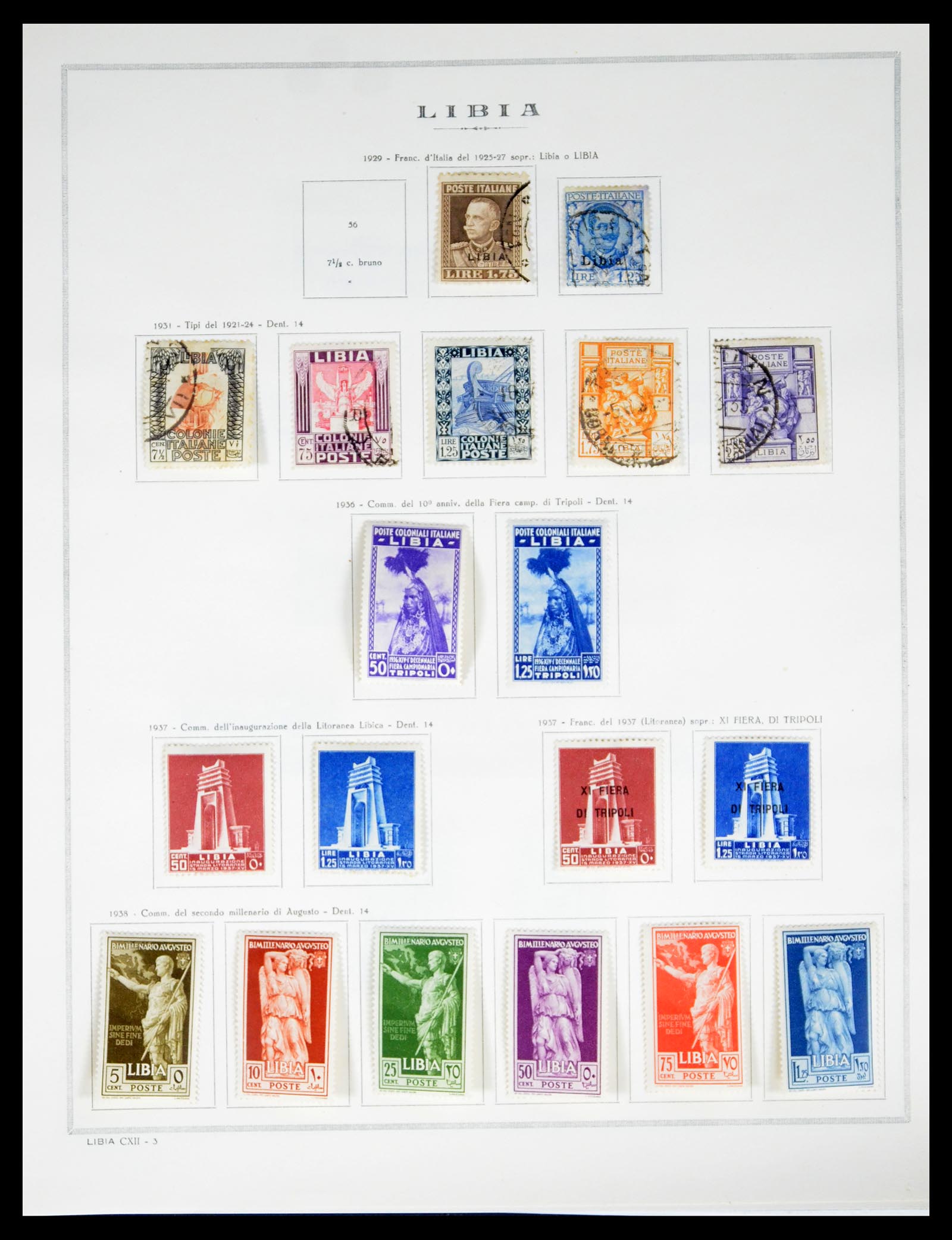 40425 0083 - Stamp collection 40425 Italian colonies 1893-1943.