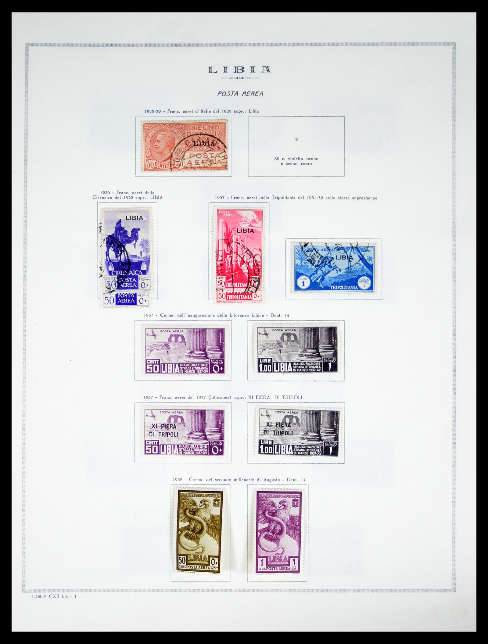 40425 0086 - Stamp collection 40425 Italian colonies 1893-1943.