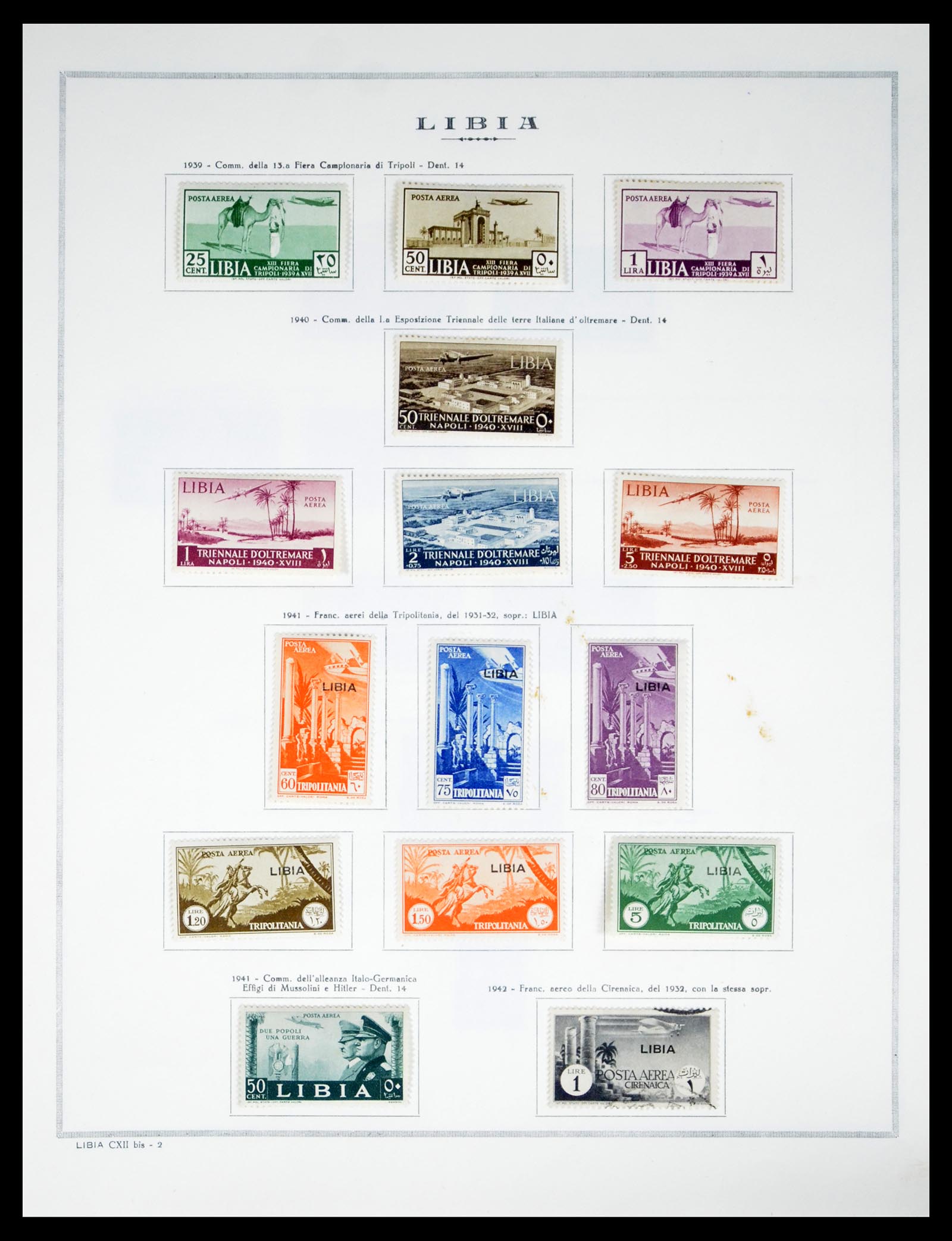 40425 0087 - Stamp collection 40425 Italian colonies 1893-1943.