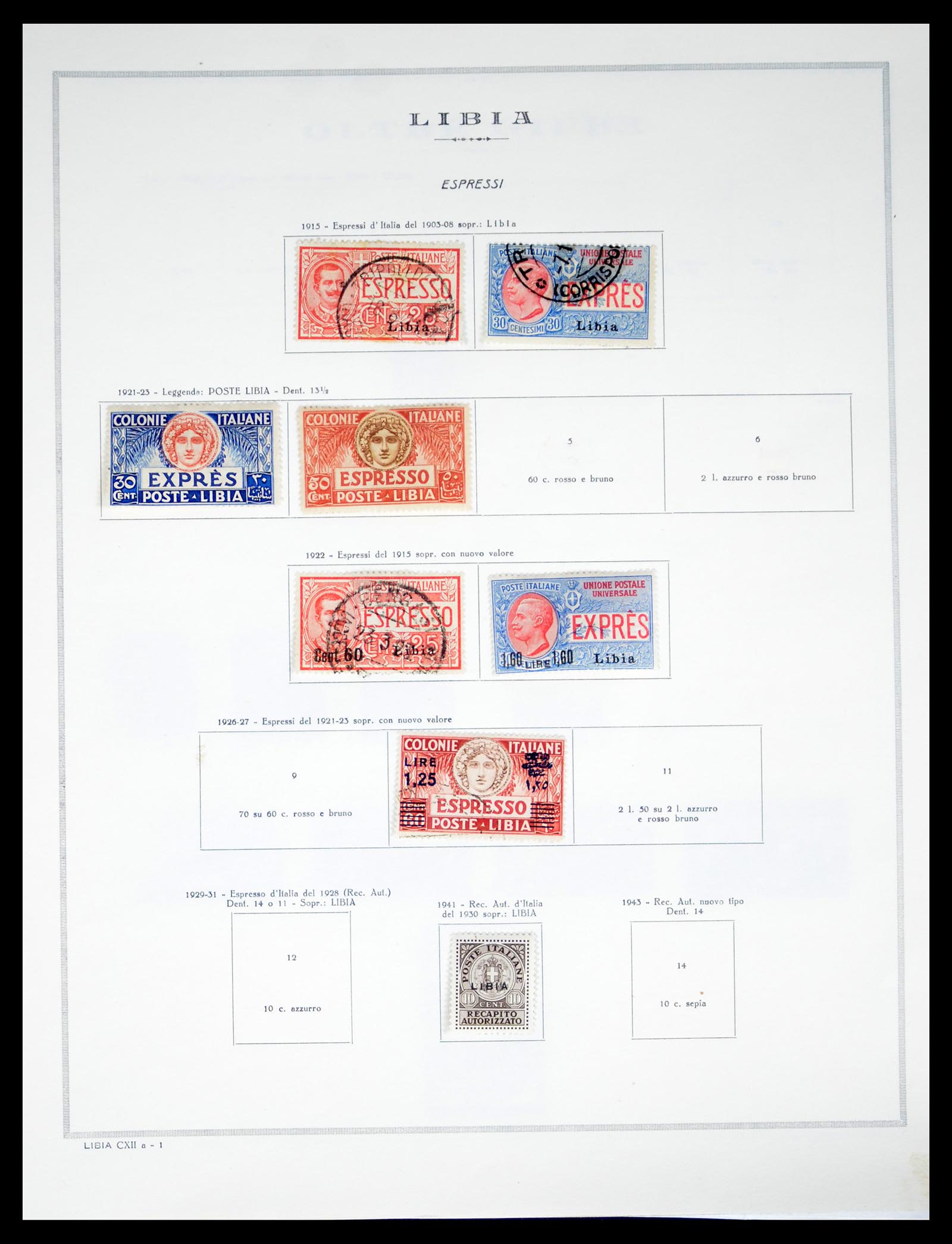 40425 0088 - Stamp collection 40425 Italian colonies 1893-1943.