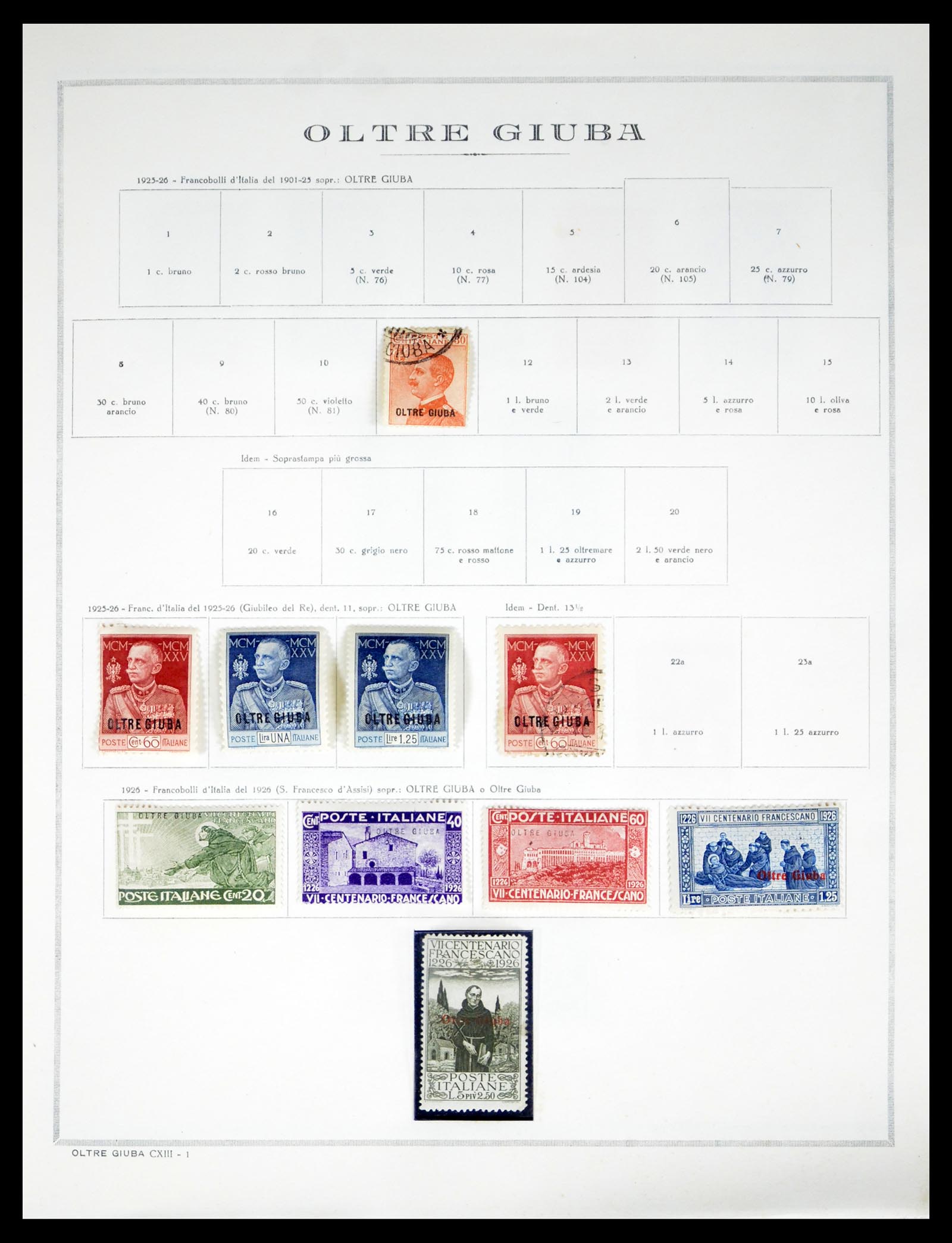 40425 0089 - Stamp collection 40425 Italian colonies 1893-1943.