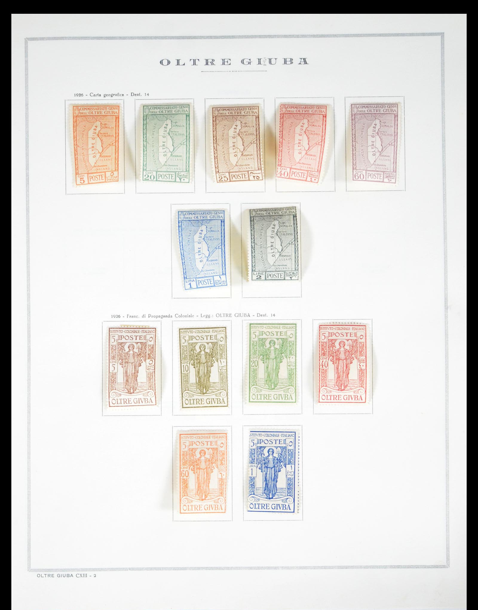 40425 0090 - Stamp collection 40425 Italian colonies 1893-1943.