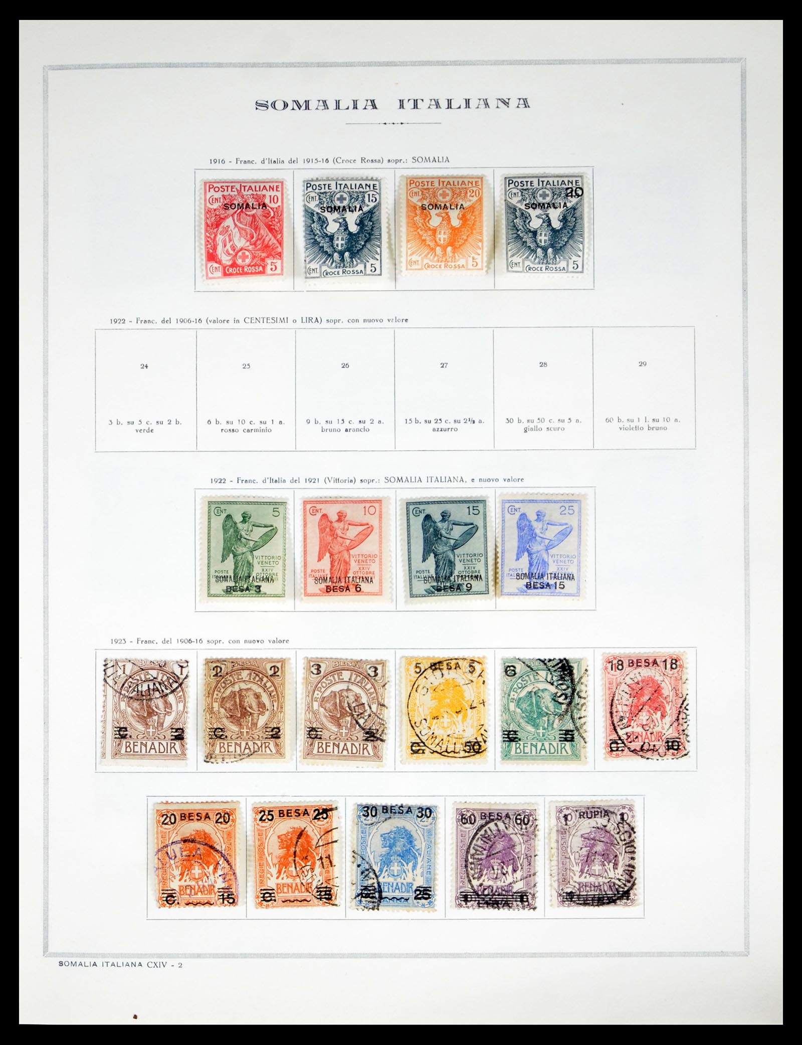 40425 0092 - Stamp collection 40425 Italian colonies 1893-1943.