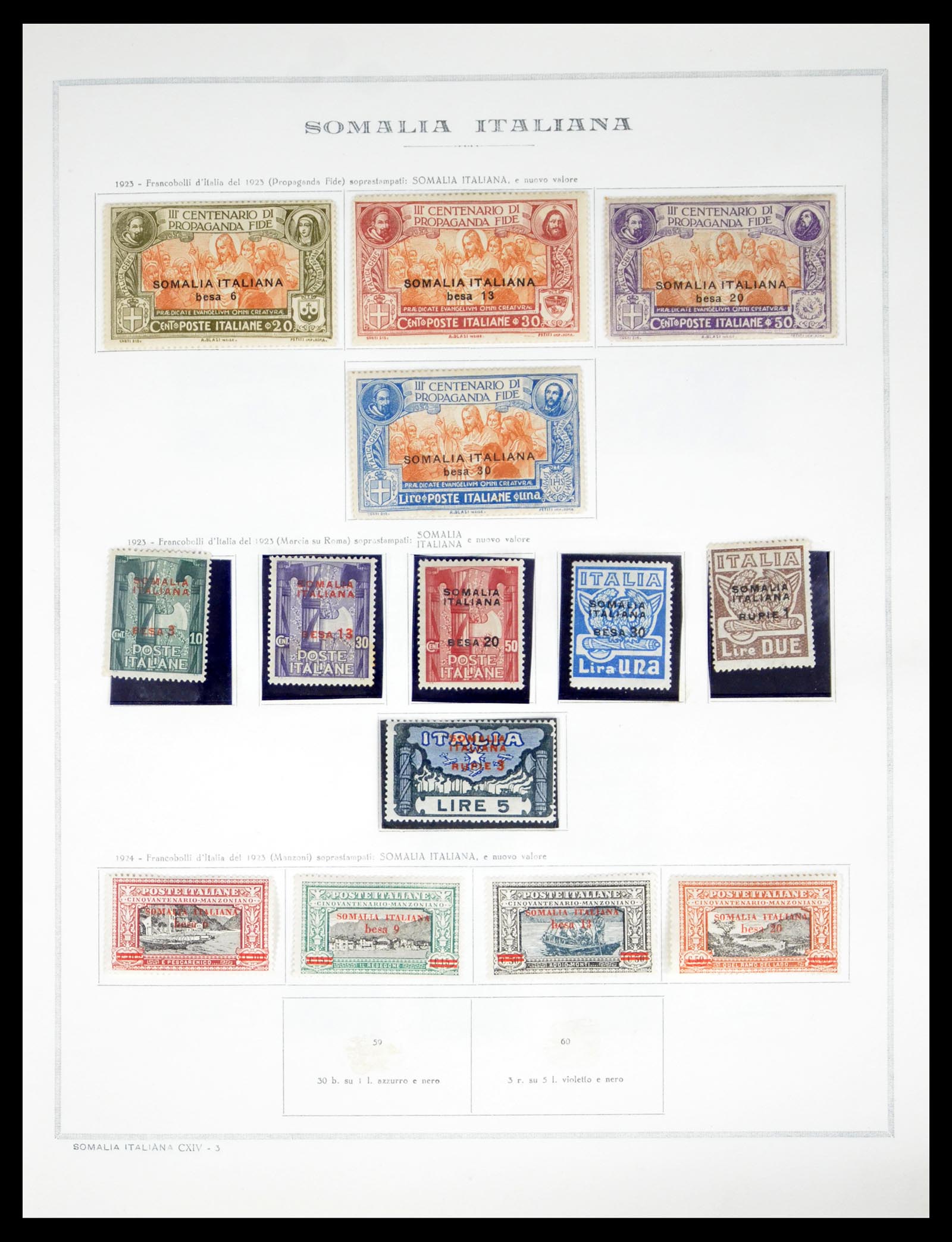 40425 0093 - Stamp collection 40425 Italian colonies 1893-1943.