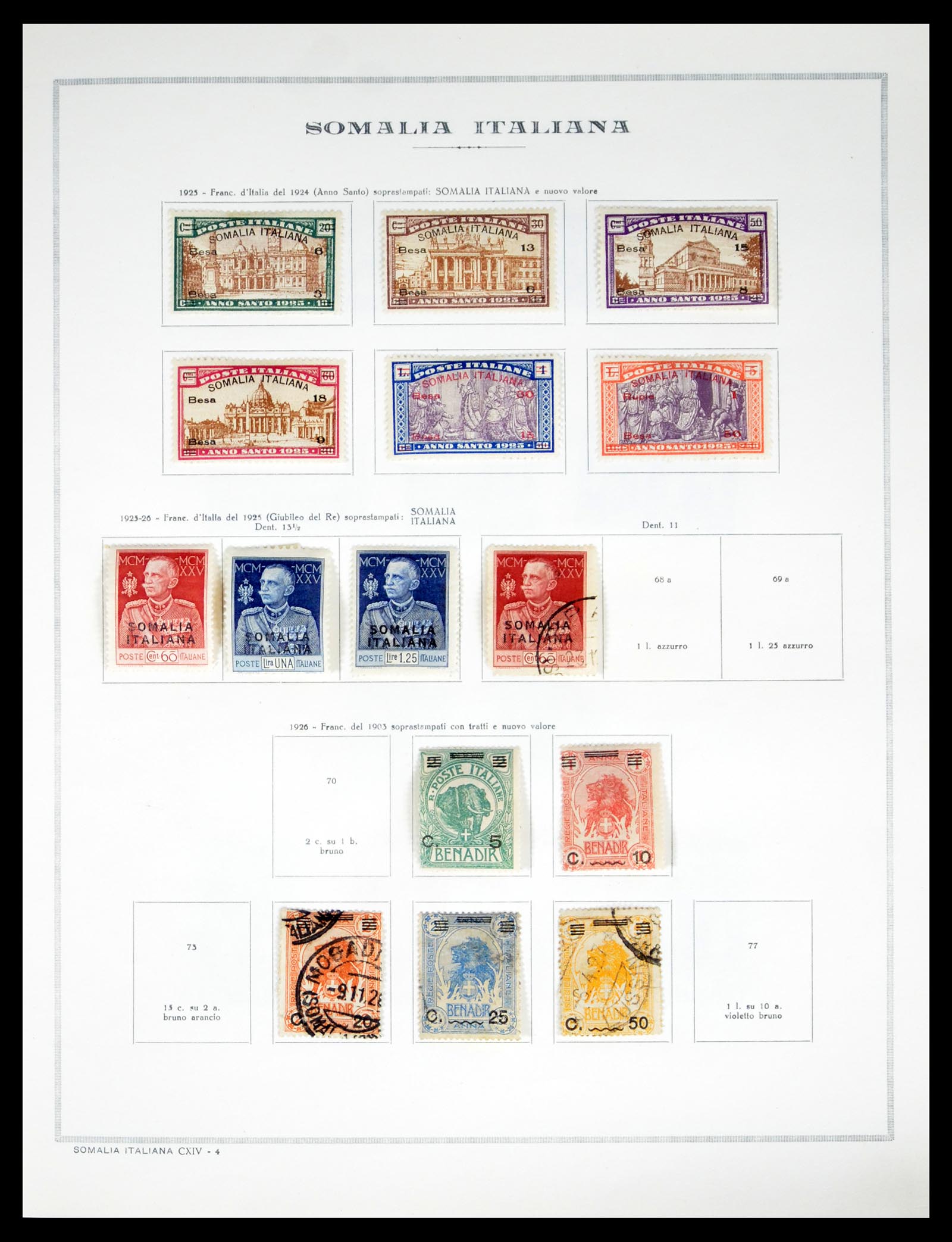 40425 0094 - Stamp collection 40425 Italian colonies 1893-1943.