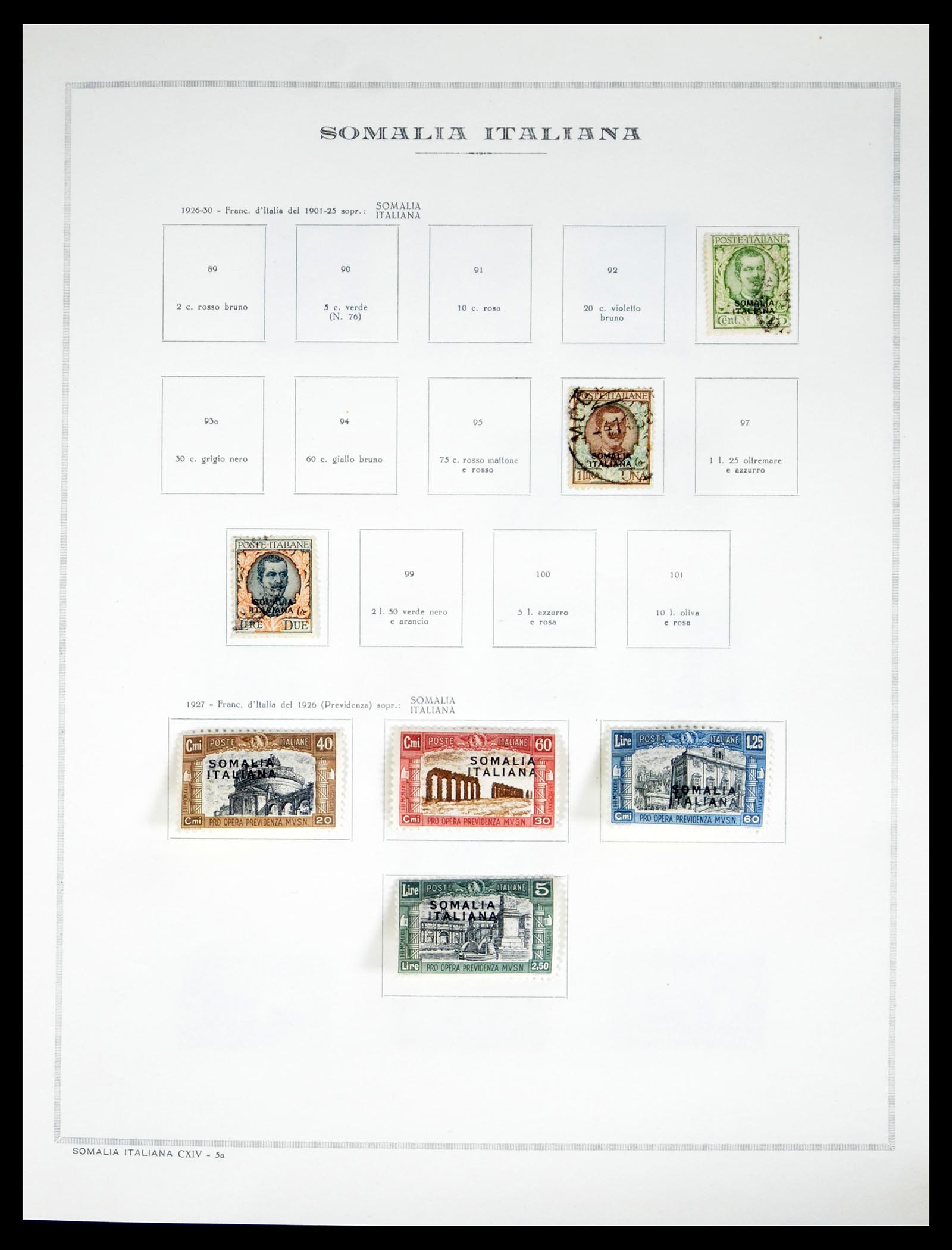 40425 0096 - Stamp collection 40425 Italian colonies 1893-1943.